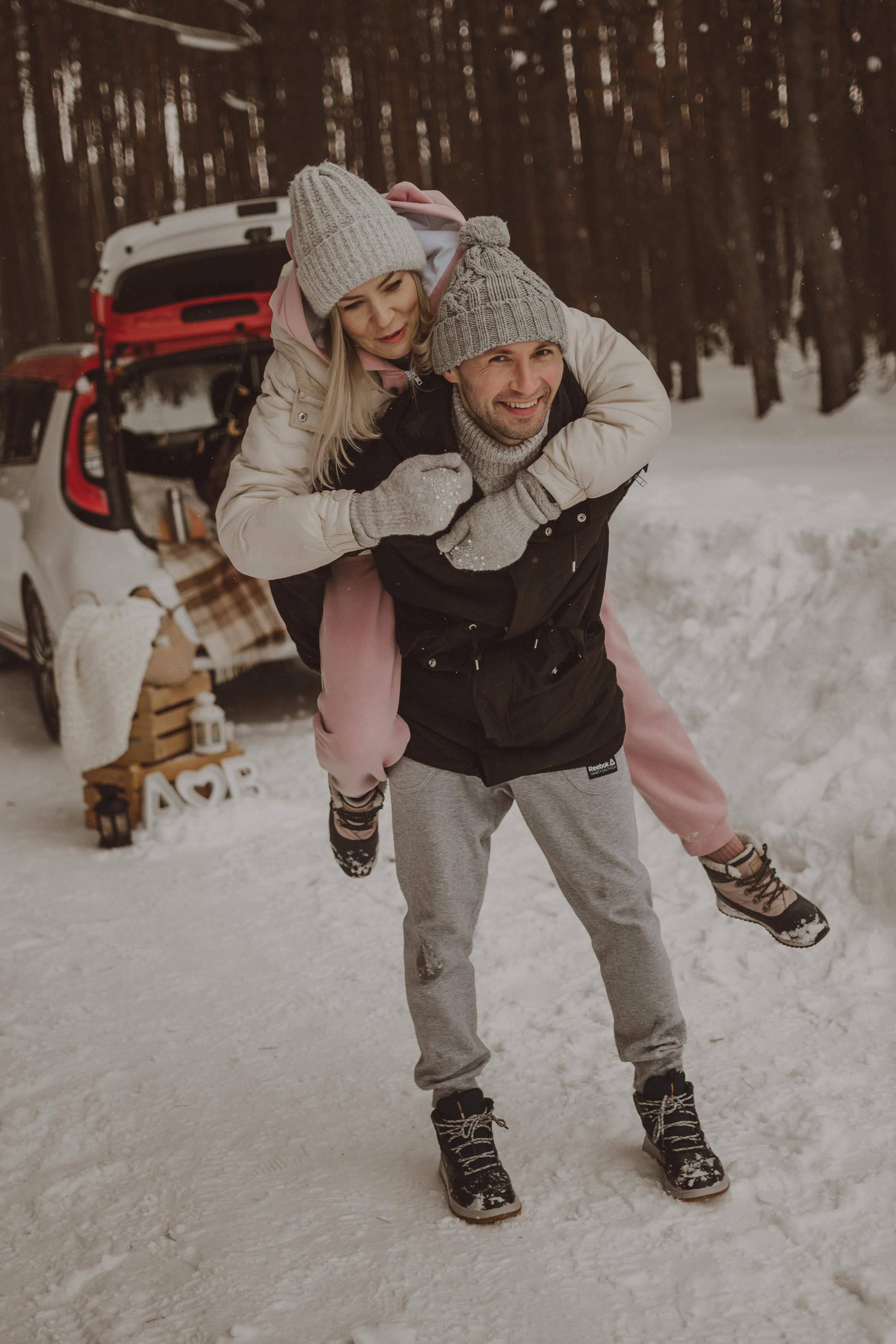 Прогулка в снежном лесу. Фотограф Кристина Пархоменко