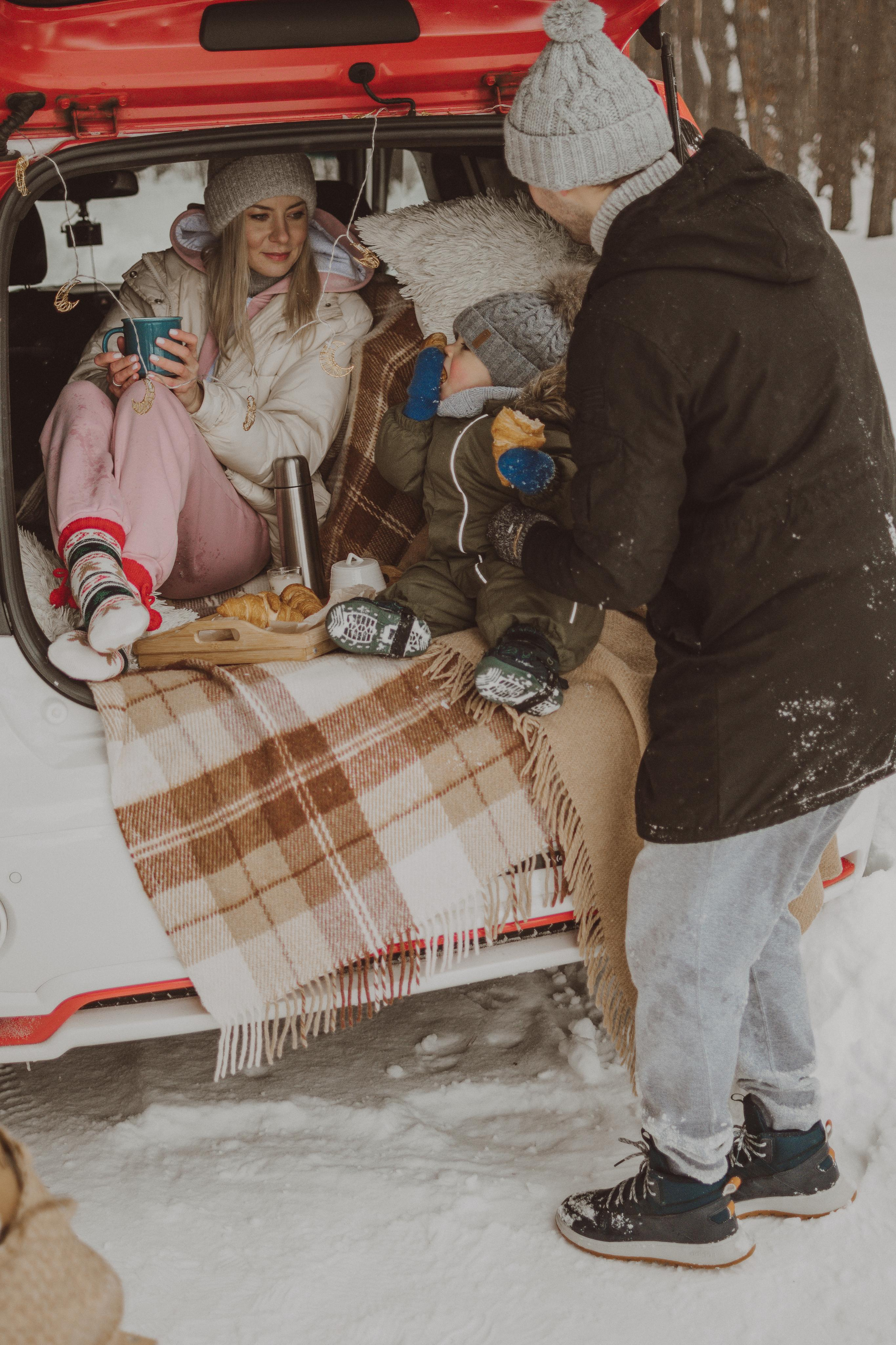 Прогулка в снежном лесу. Фотограф Кристина Пархоменко