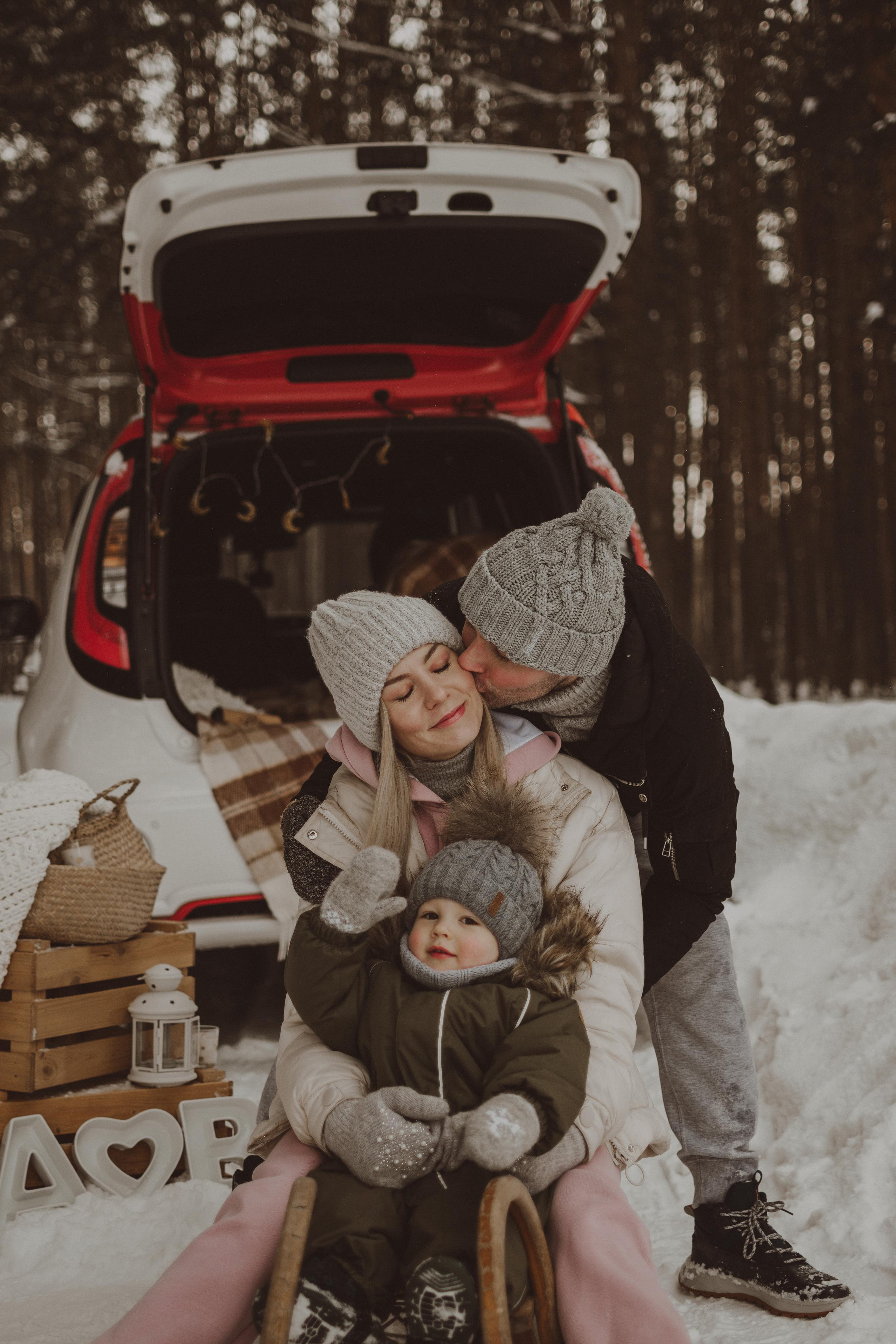 Прогулка в снежном лесу. Фотограф Кристина Пархоменко