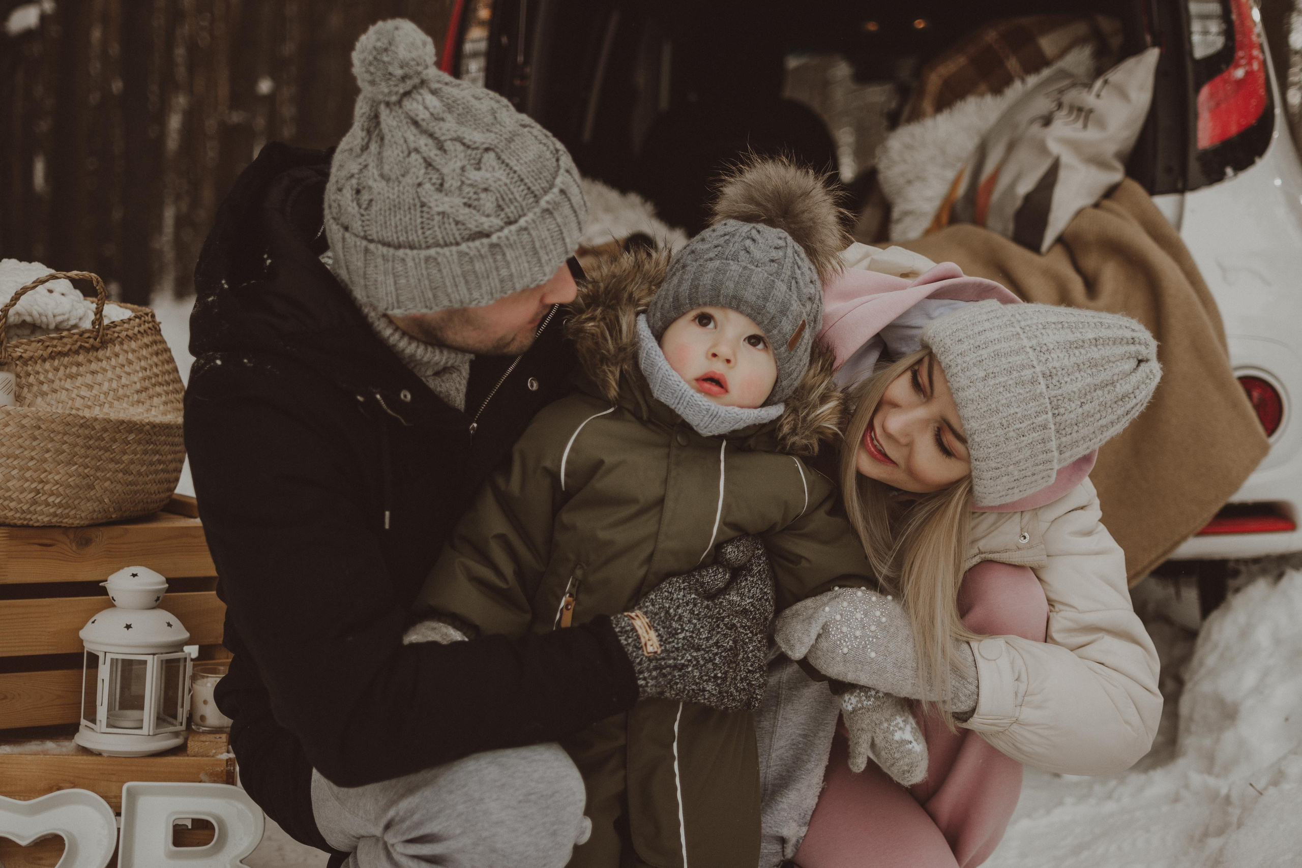 Прогулка в снежном лесу. Фотограф Кристина Пархоменко