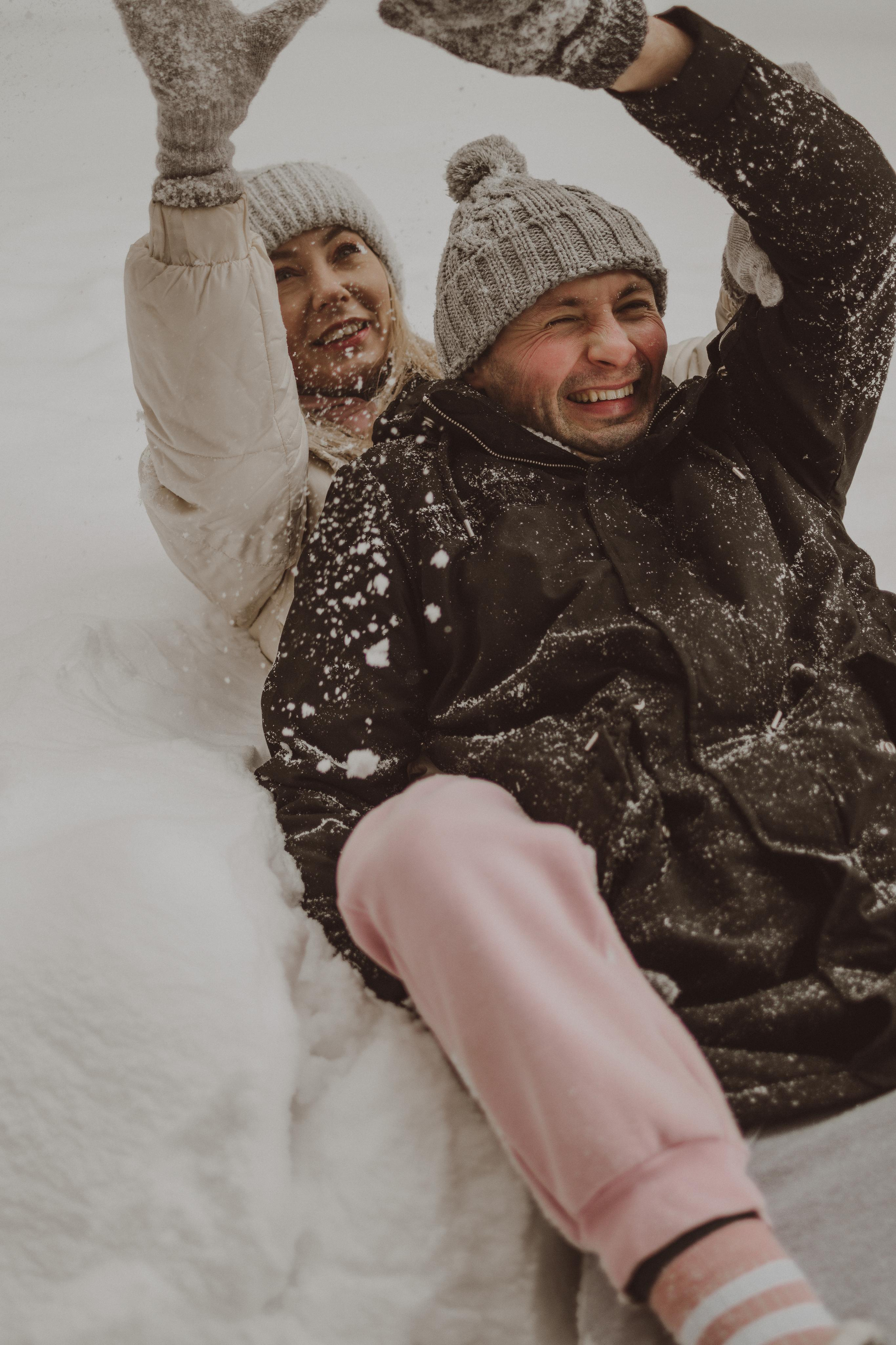 Прогулка в снежном лесу. Фотограф Кристина Пархоменко