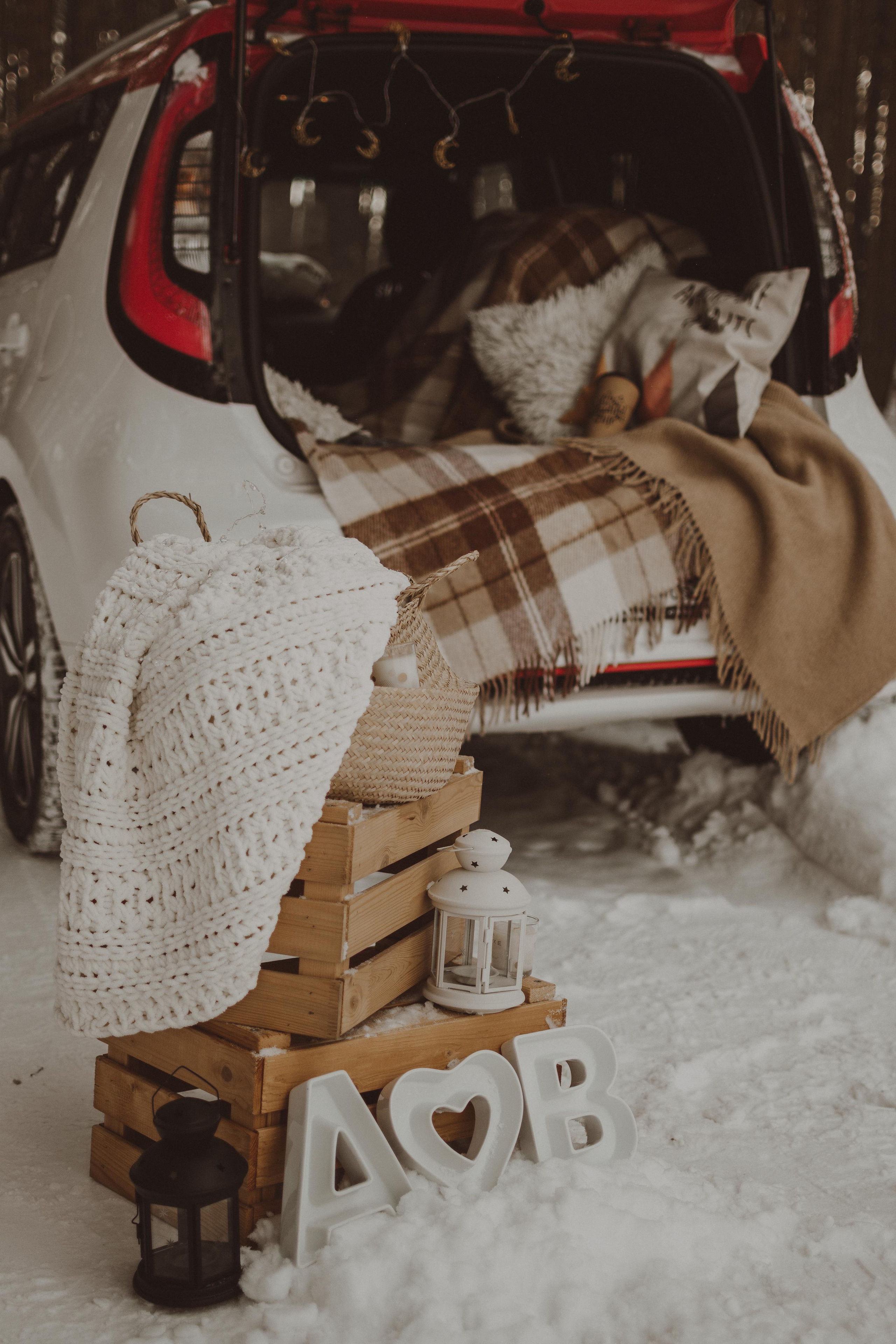 Прогулка в снежном лесу. Фотограф Кристина Пархоменко