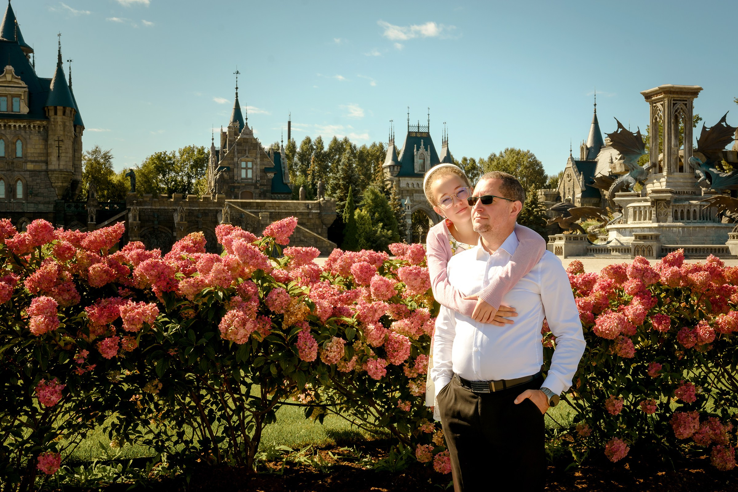 Семейная фотосессия у Замка Гарибальди. Фотограф Оксана Сафонова г. Тольятти