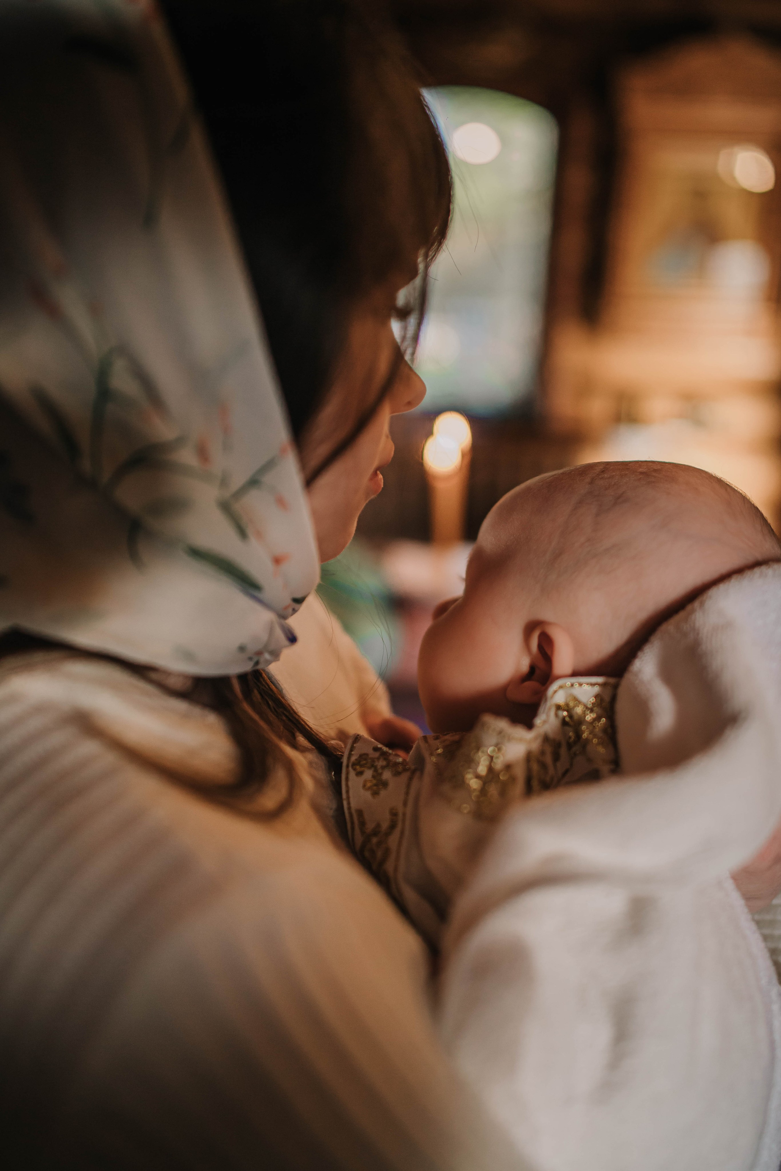 Крещение Дмитрия. Фотограф Дарья Маташкова