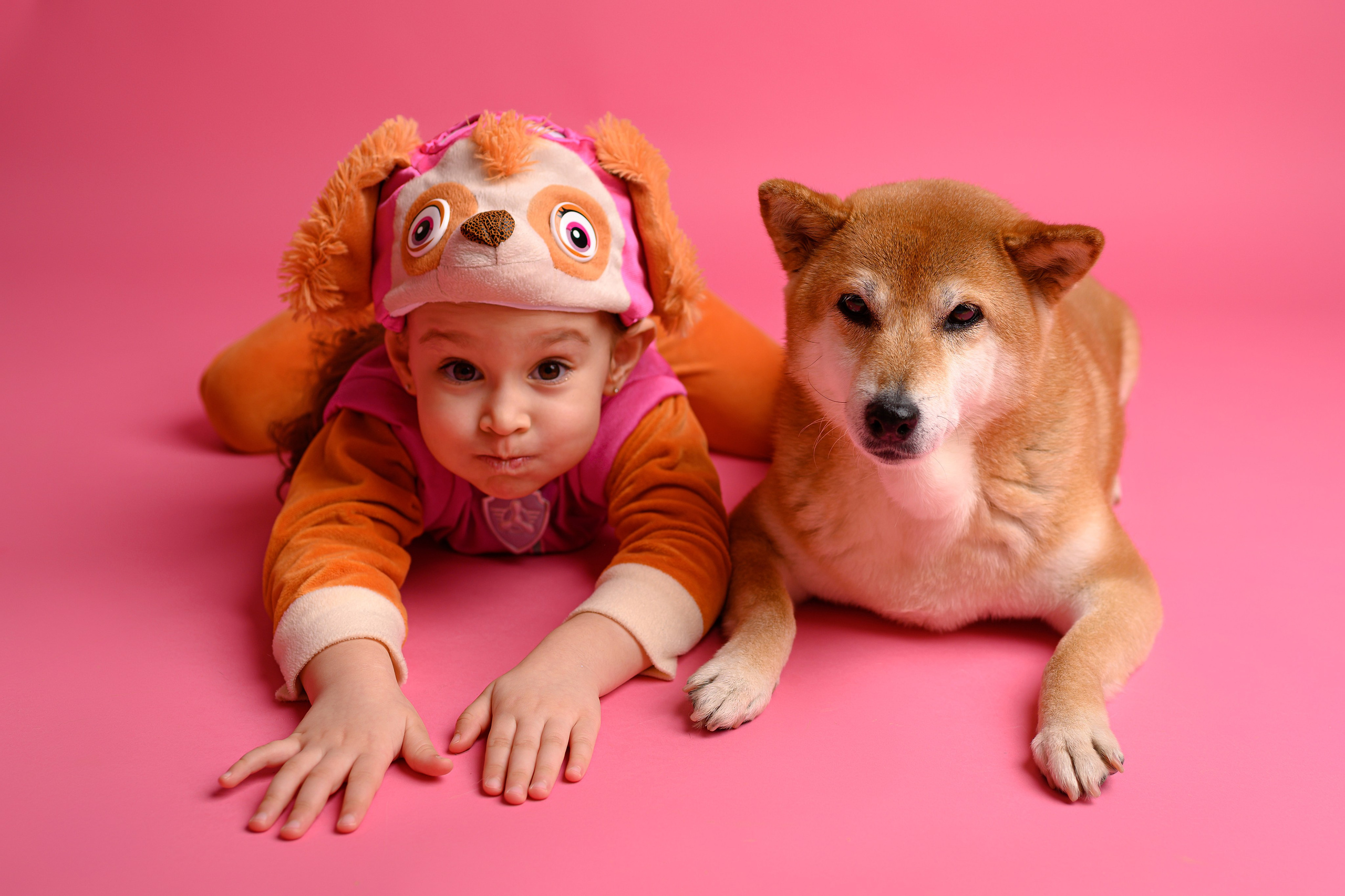 Дети и собачки. Семейный, детский фотограф в Москве Дегтярева Анастасия