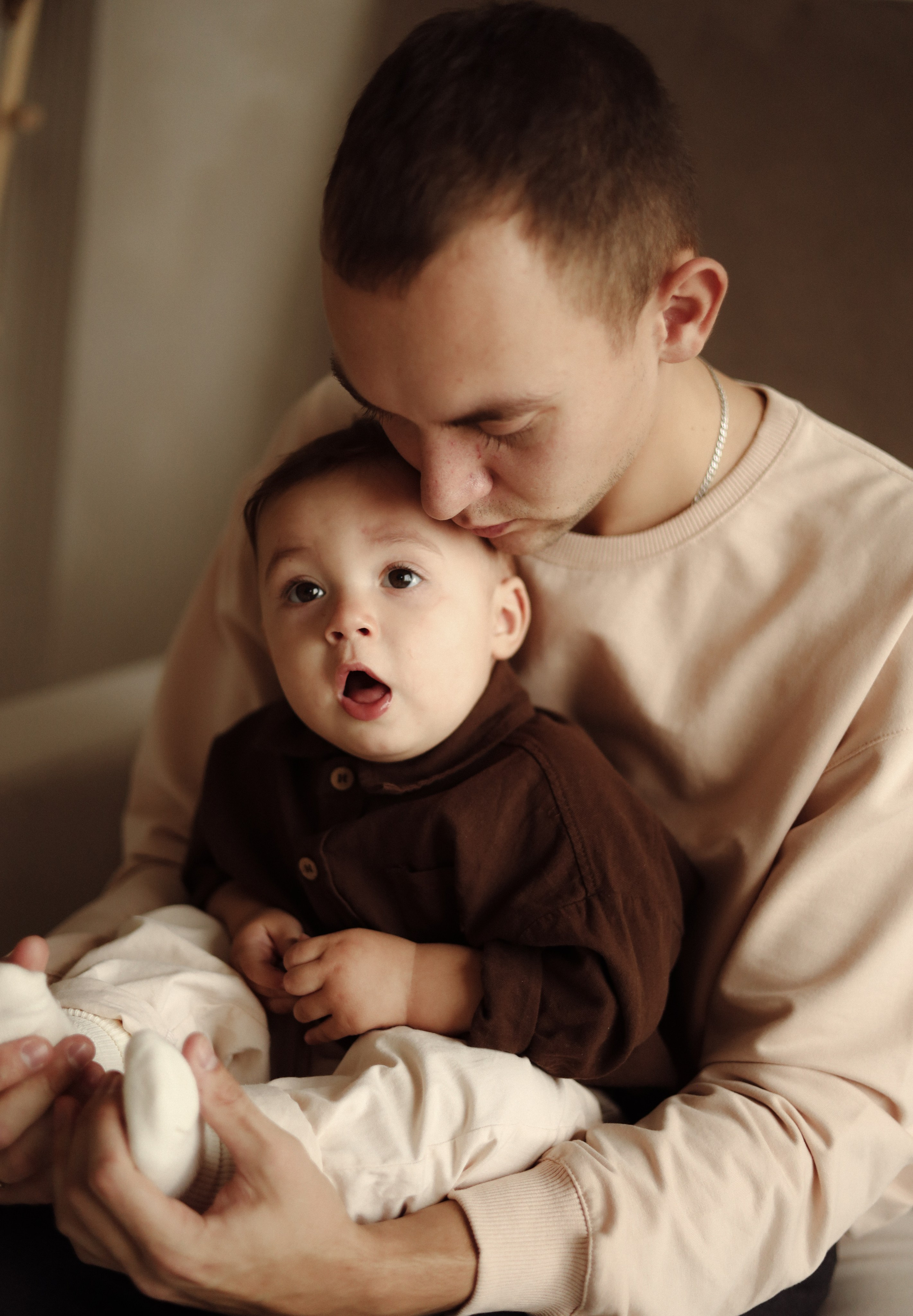 Вадим, Глебушка, Лиза. Фотограф Мария Лаенко