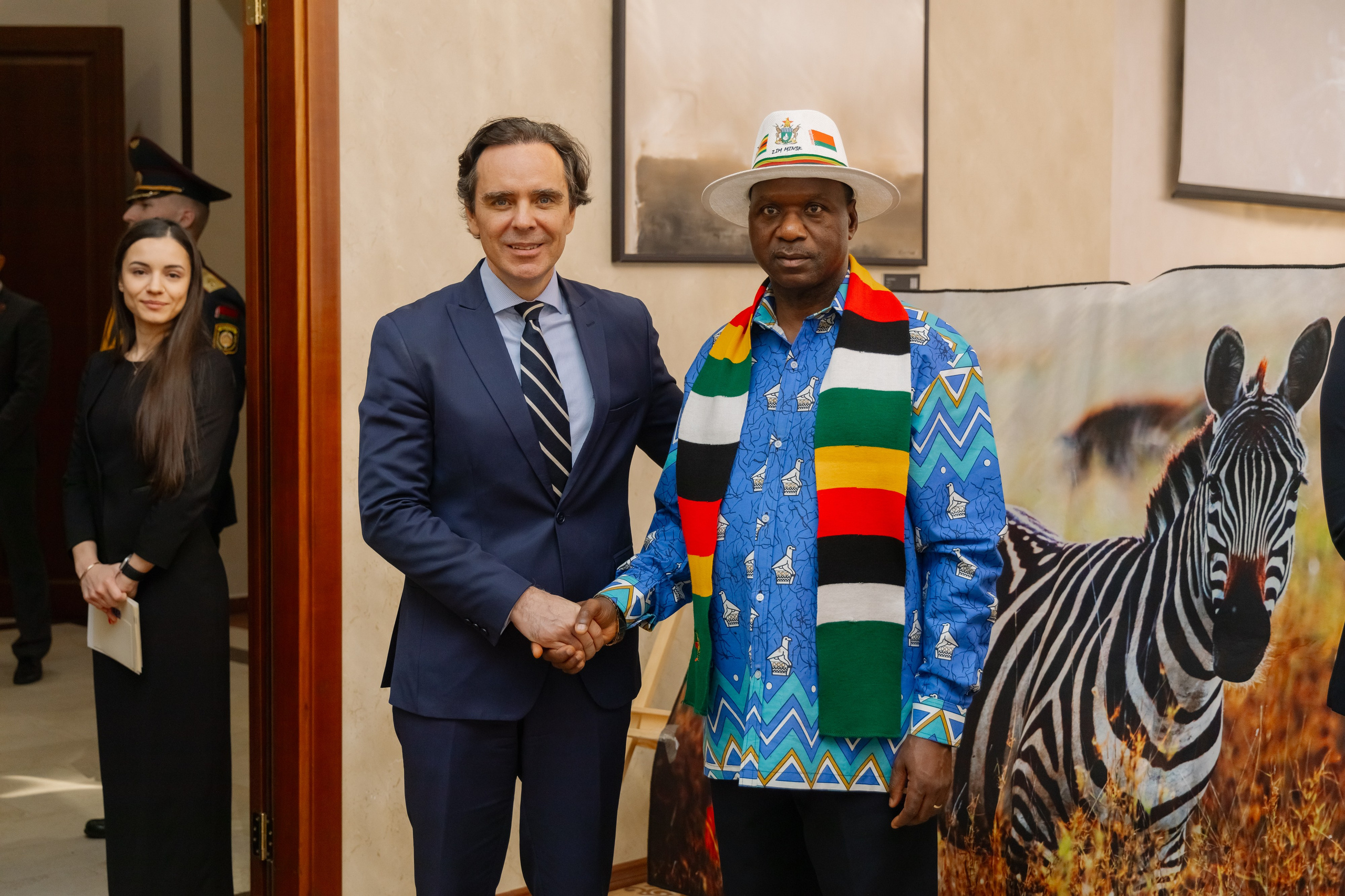 Фотосъемка делегации Посольства Зимбабве в Минске. Свадебный фотограф в Минске/Беларуси Сергей Спиридонов