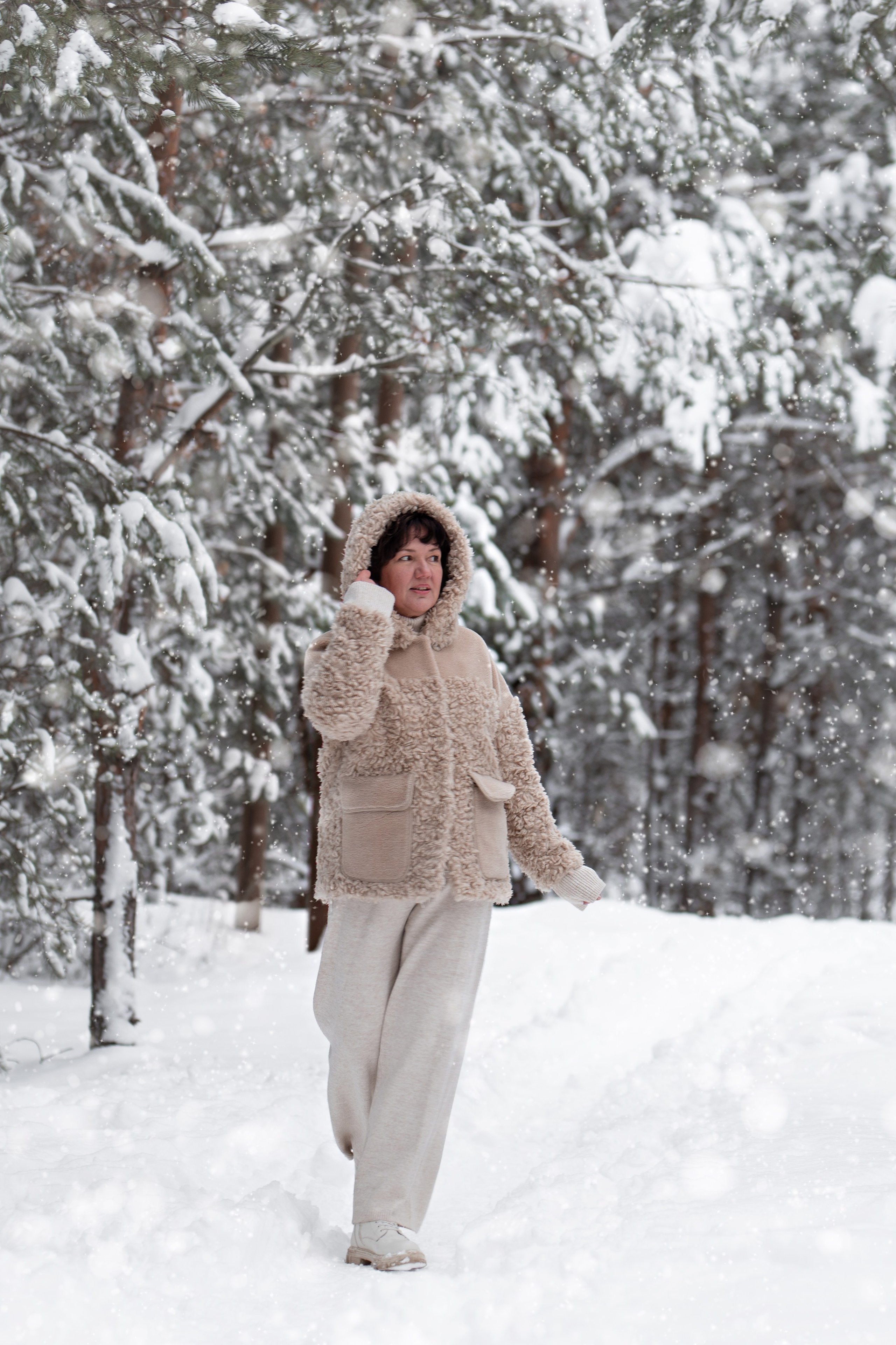 В зимнем лесу. Свадебный и семейный фотограф в Казани Диана Портнова