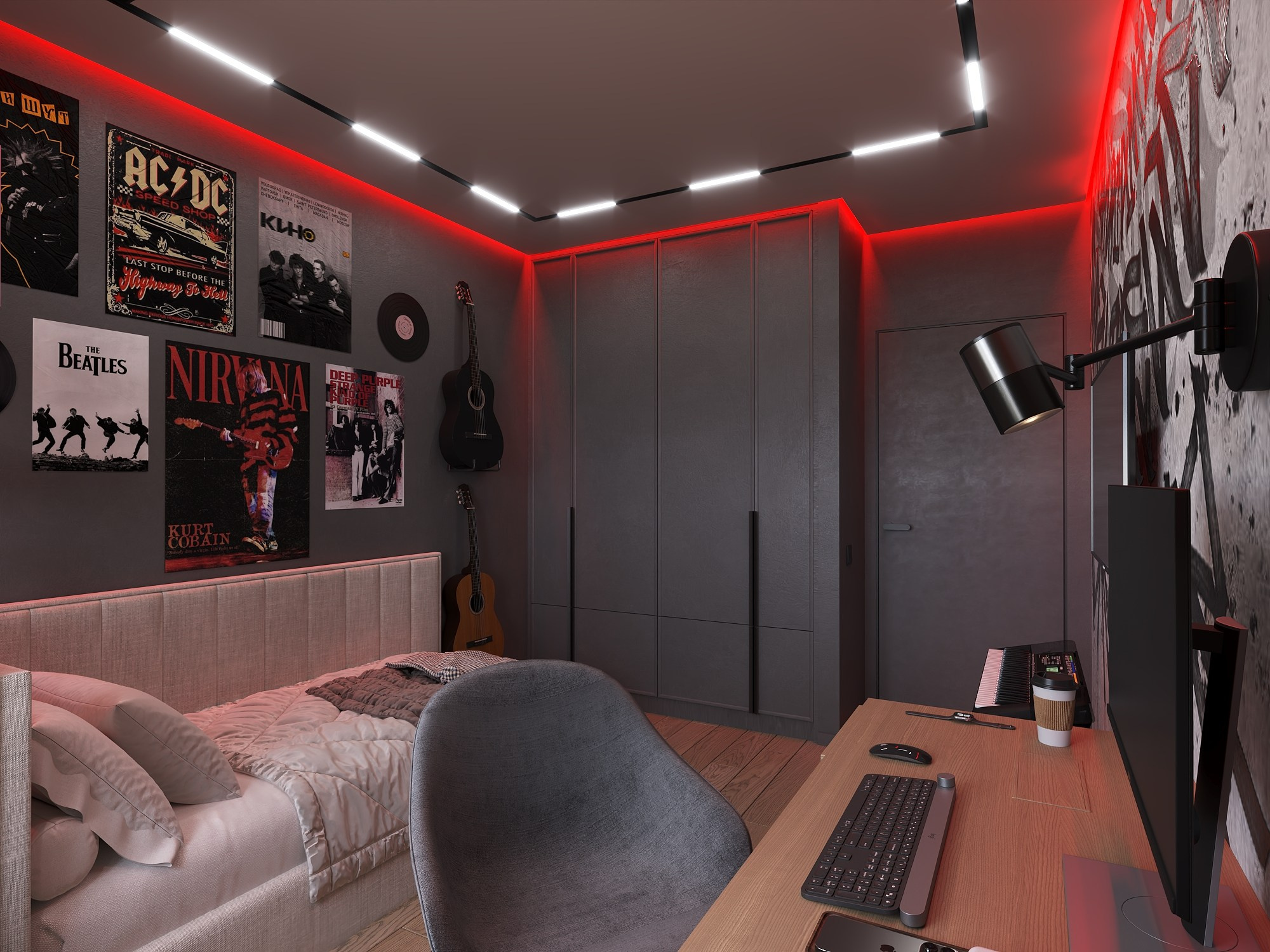 ЖК Западный луч, квартира 83,7 м². БК студия дизайна интерьера