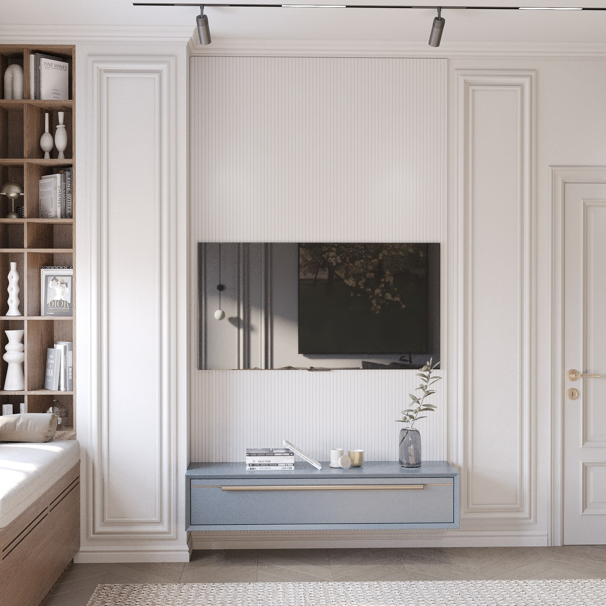 ЖК ELEVEN 82 м² на Лесопарковой. БК студия дизайна интерьера