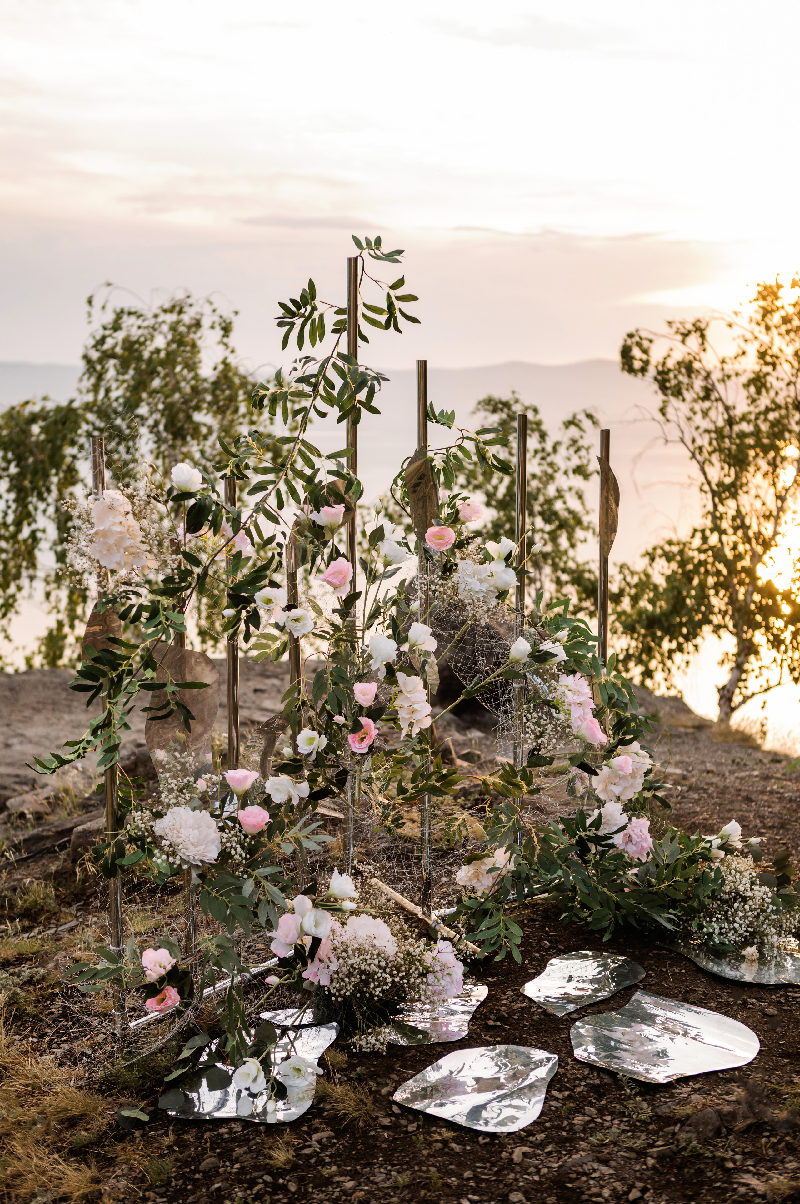 Gold sunset & pink peony. Свадебный и портретный фотограф в Миассе Филиппенко Дарья