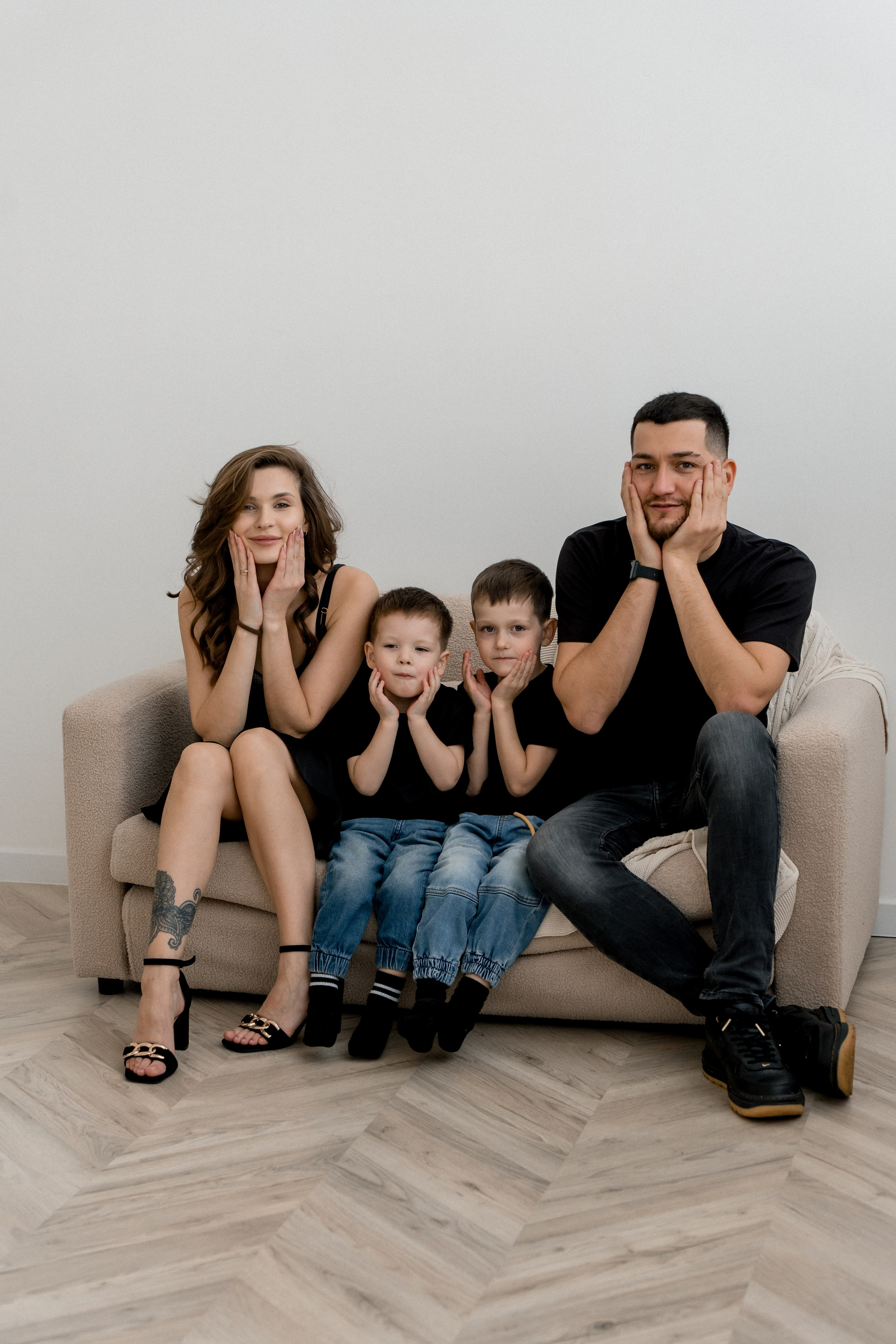 Фотосессия семьи Амира и Анны. Фотограф в Самаре Оксана Кин