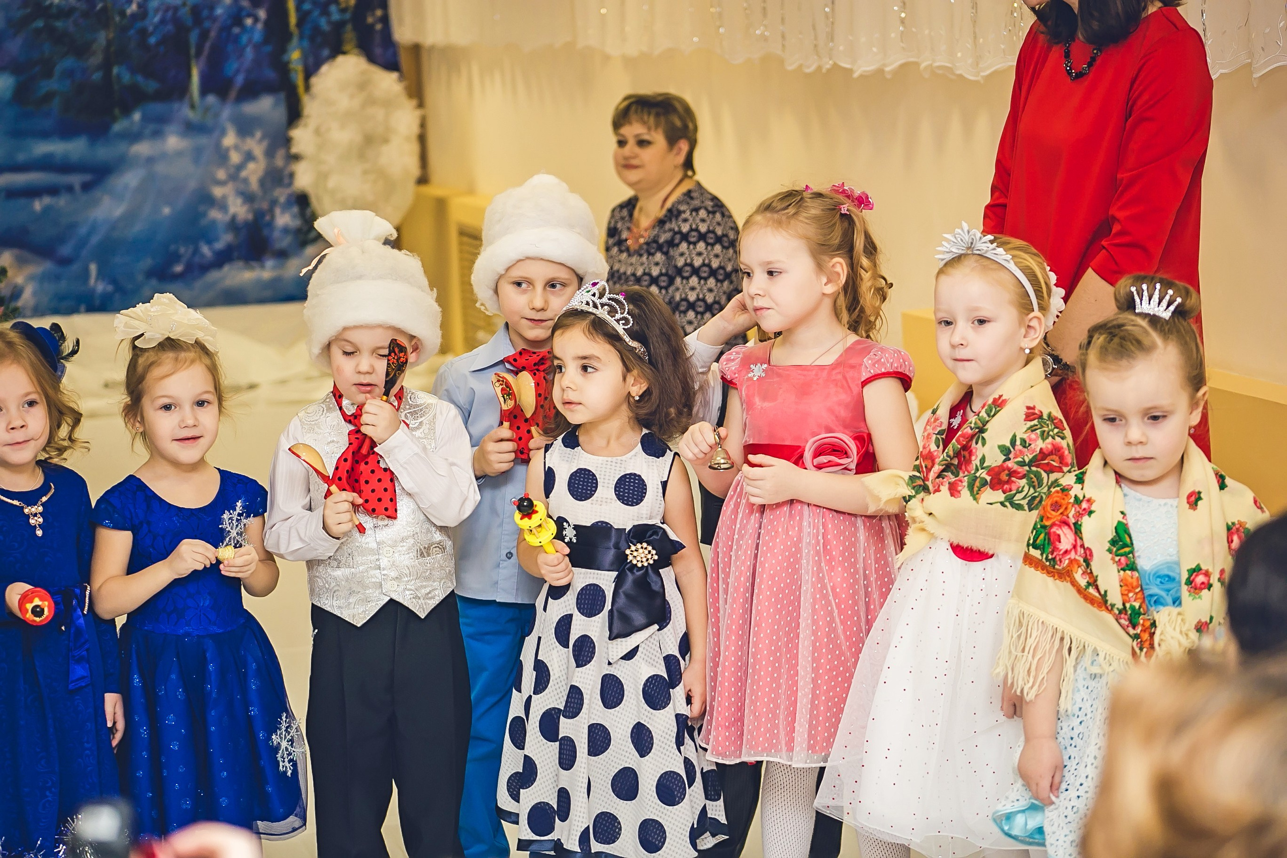 Новый год в саду. Семейный и детский фотограф в Нижнем Новгороде