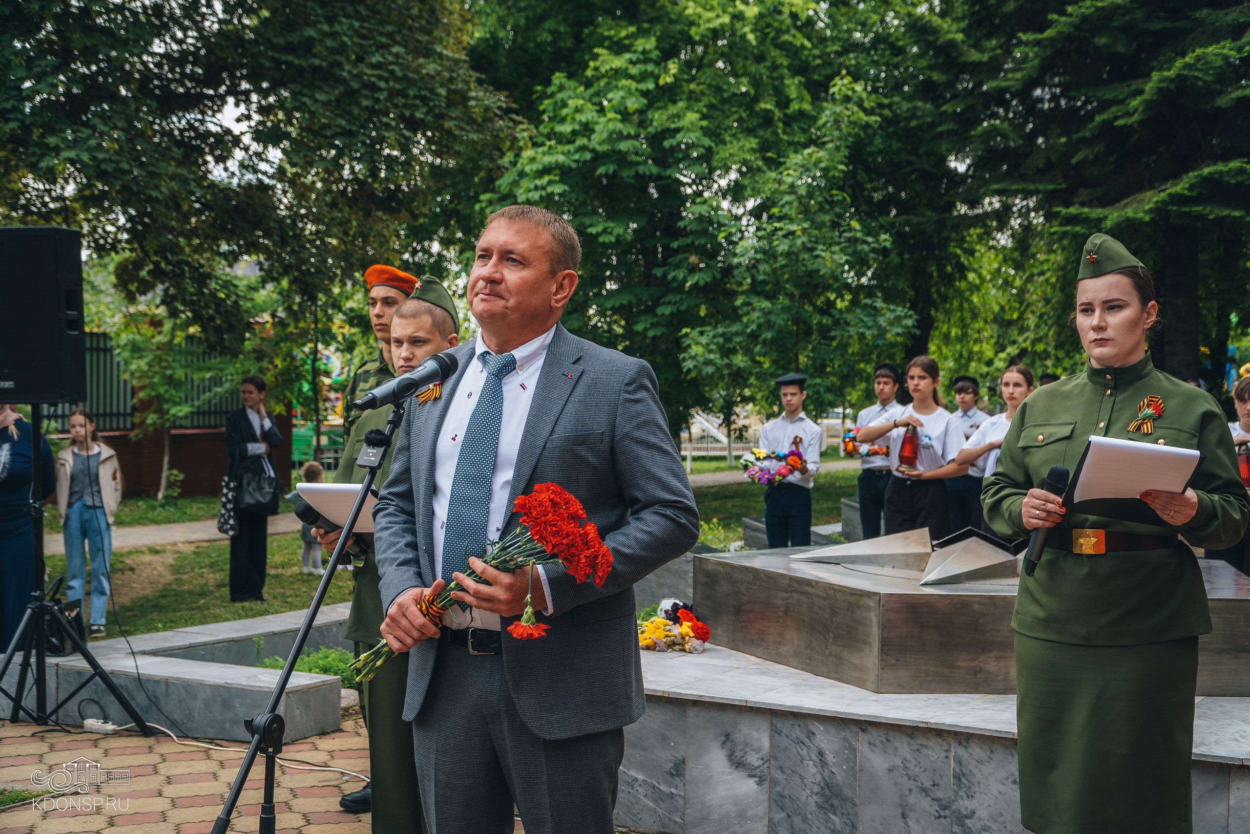 Гражданско — патриотическая акция — «Мы помним». Новотитаровский Дом культуры