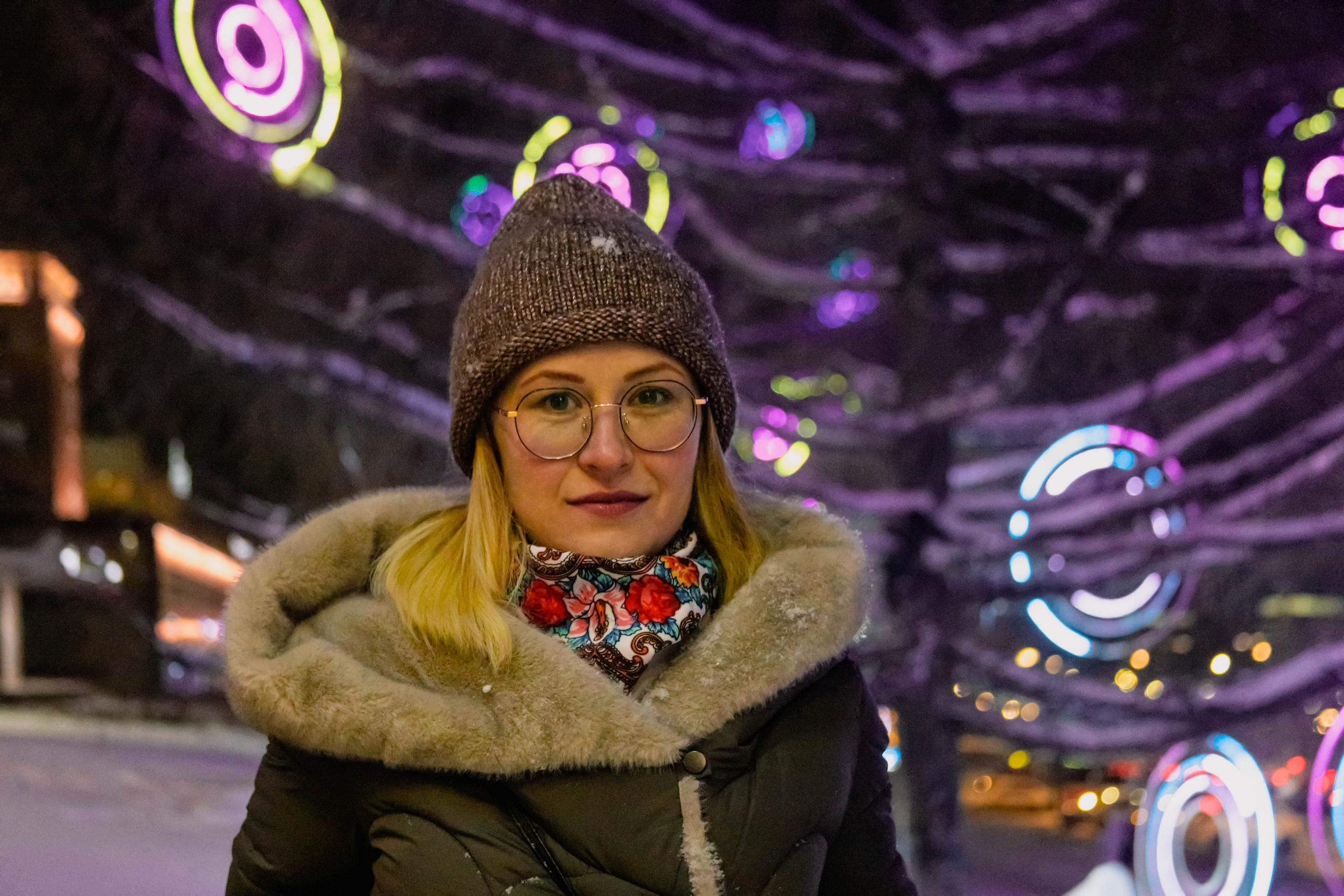 Новогодняя фотосессия с Машей. Фотограф Пермь. Фотосессия в фотостудии Перми и на свежем воздухе