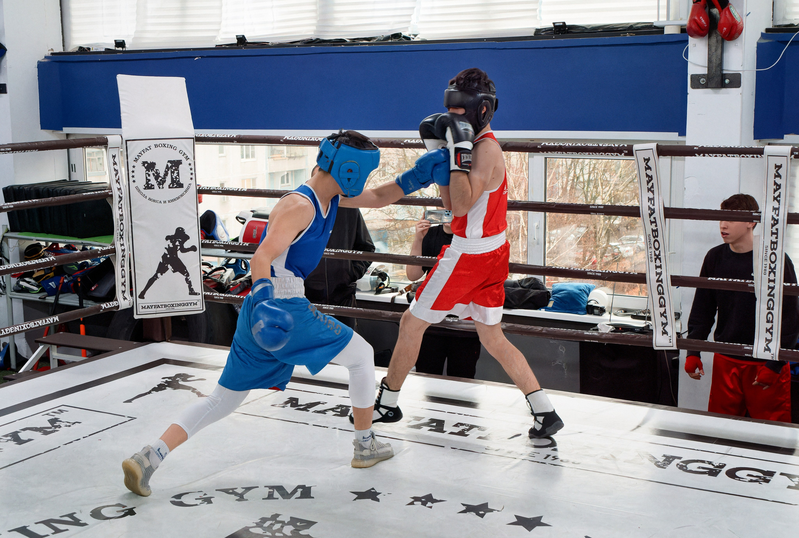 «Открытый ринг» в школе бокса Сергея Майфата. Зеленоград, 12.11.2023 г. Фотограф Никифоров-Гордеев Сергей. Москва и МО