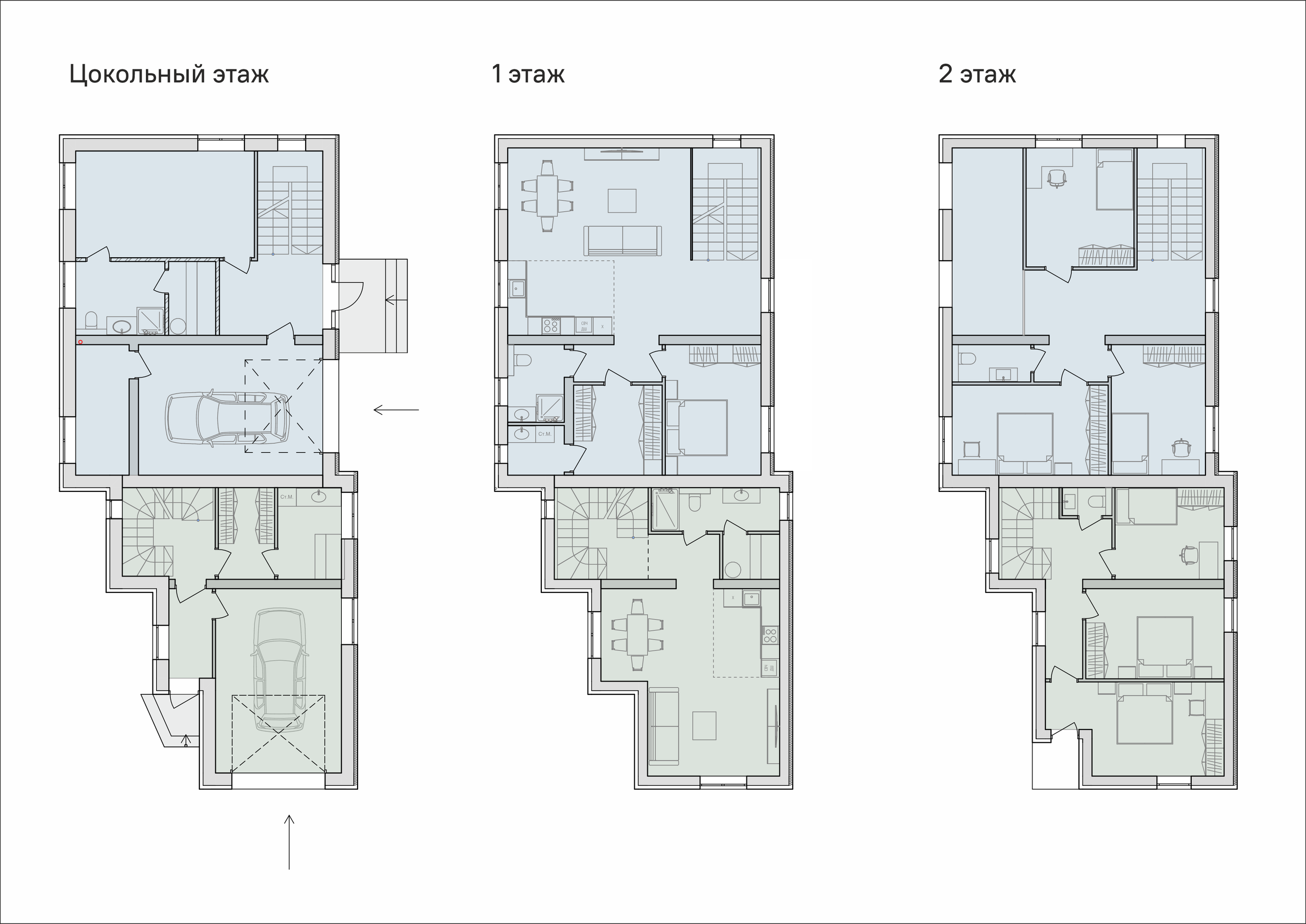 Leninogorskaya. RASEN DESIGN. Архитектурные проекты зданий, интерьеров и благоустройства