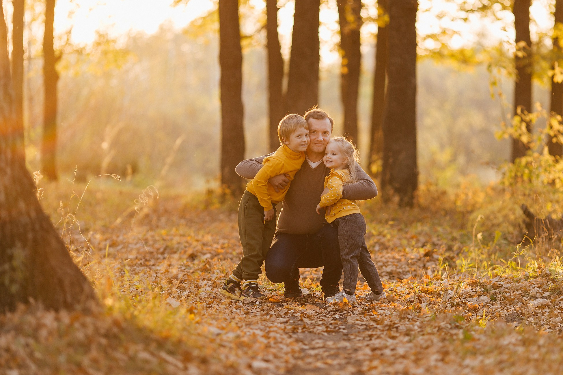 Осень в лесу. Семейный фотограф в Пензе Мария Левина