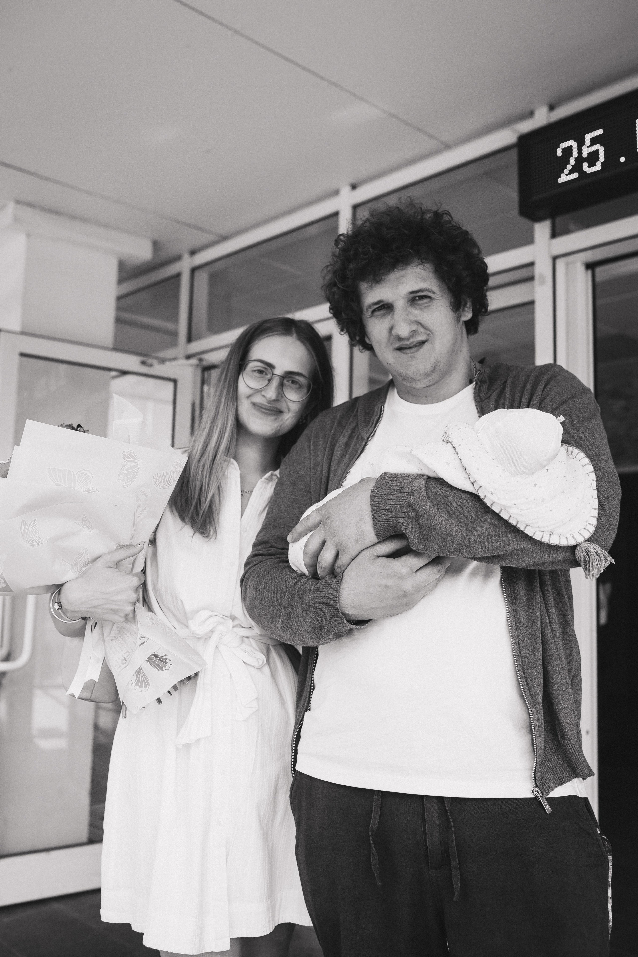 Выписка из роддома. Семейный и детский фотограф в Москве Антонина Смирнова