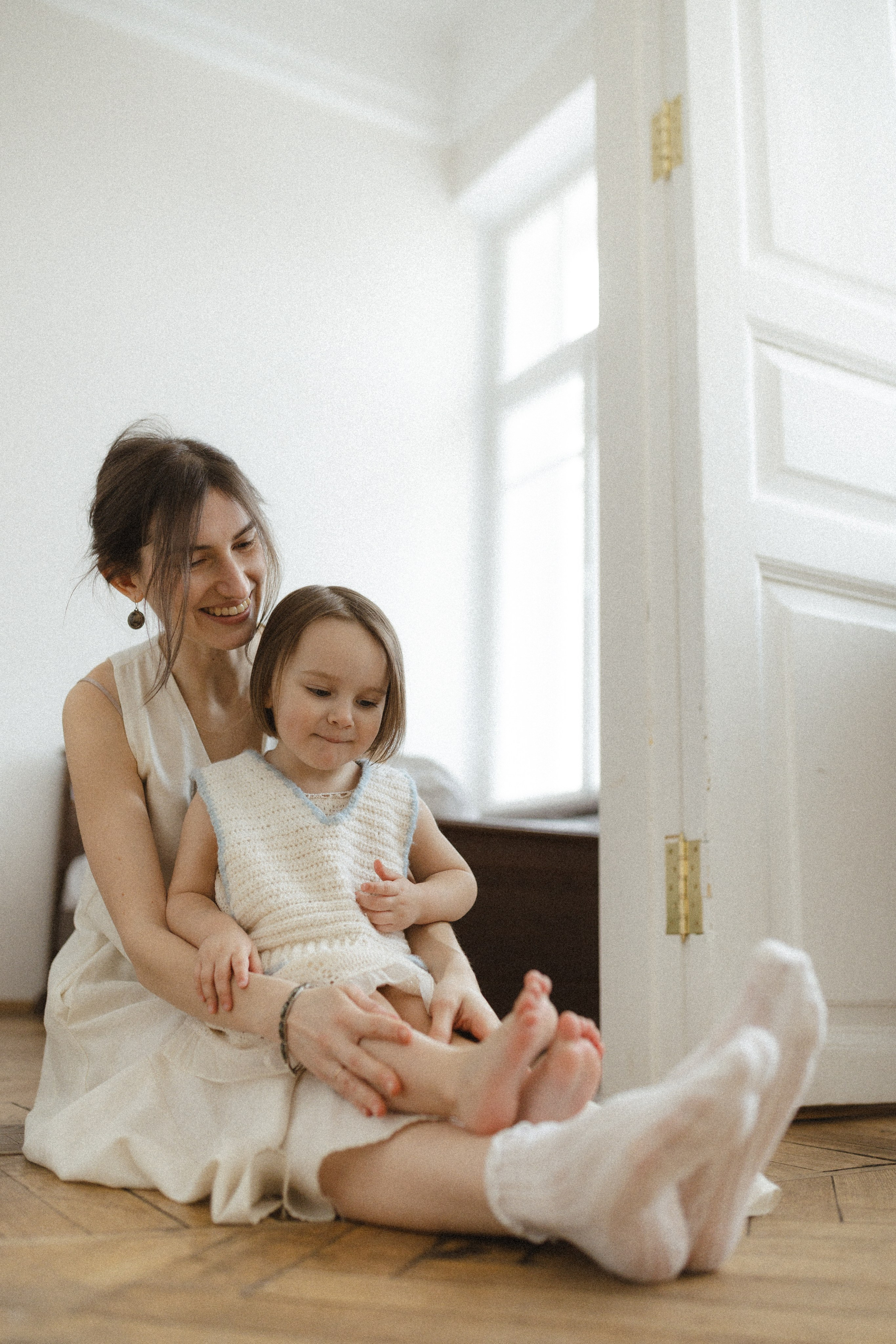 Девочки в цветах. Семейный фотограф в Москве Алина Савченко