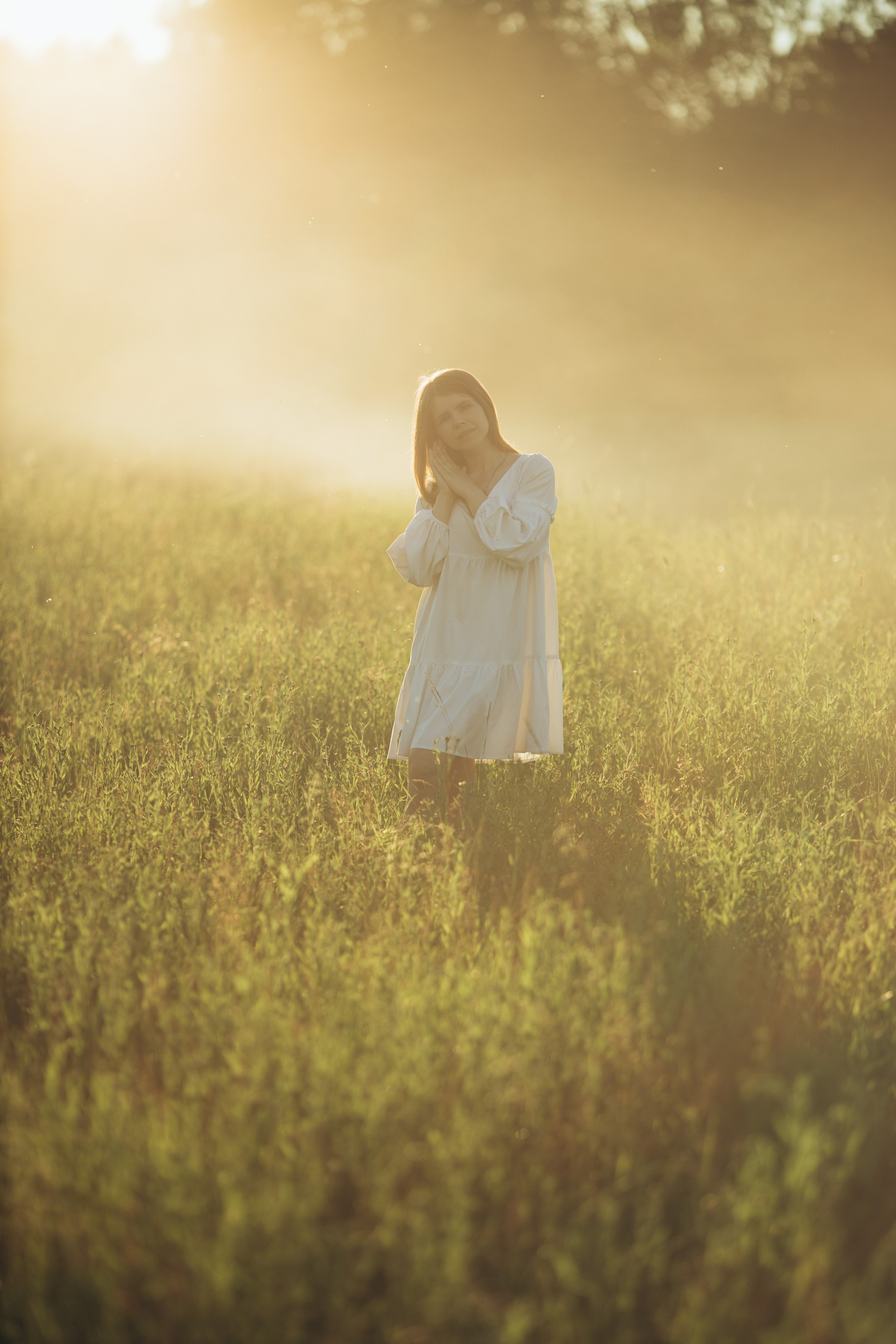 Портрет на закате. Наталия Клевинскас портретный фотограф в Костроме