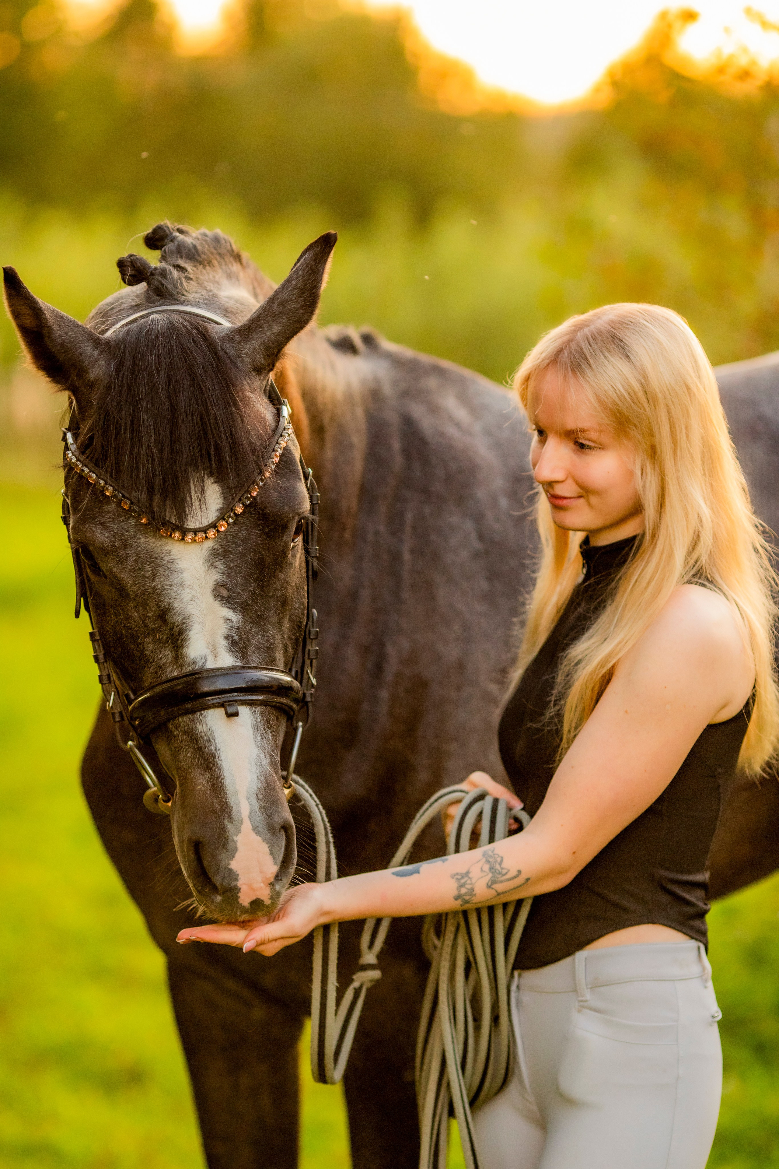 С лошадьми. Фотограф в Москве и в Московской области Сандра