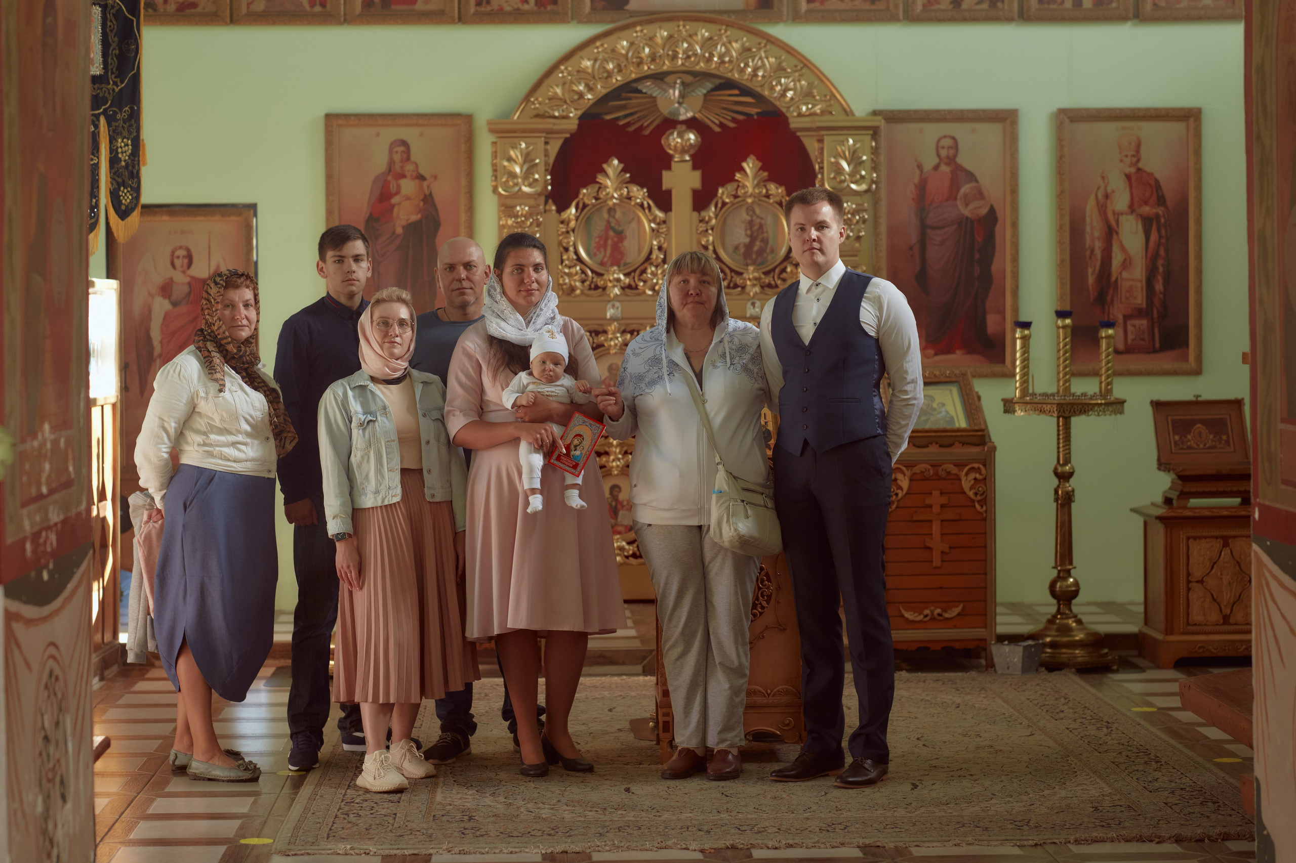 Крещение Сонечки. Семейный и детский фотограф в Ярославле Юлия Галашина