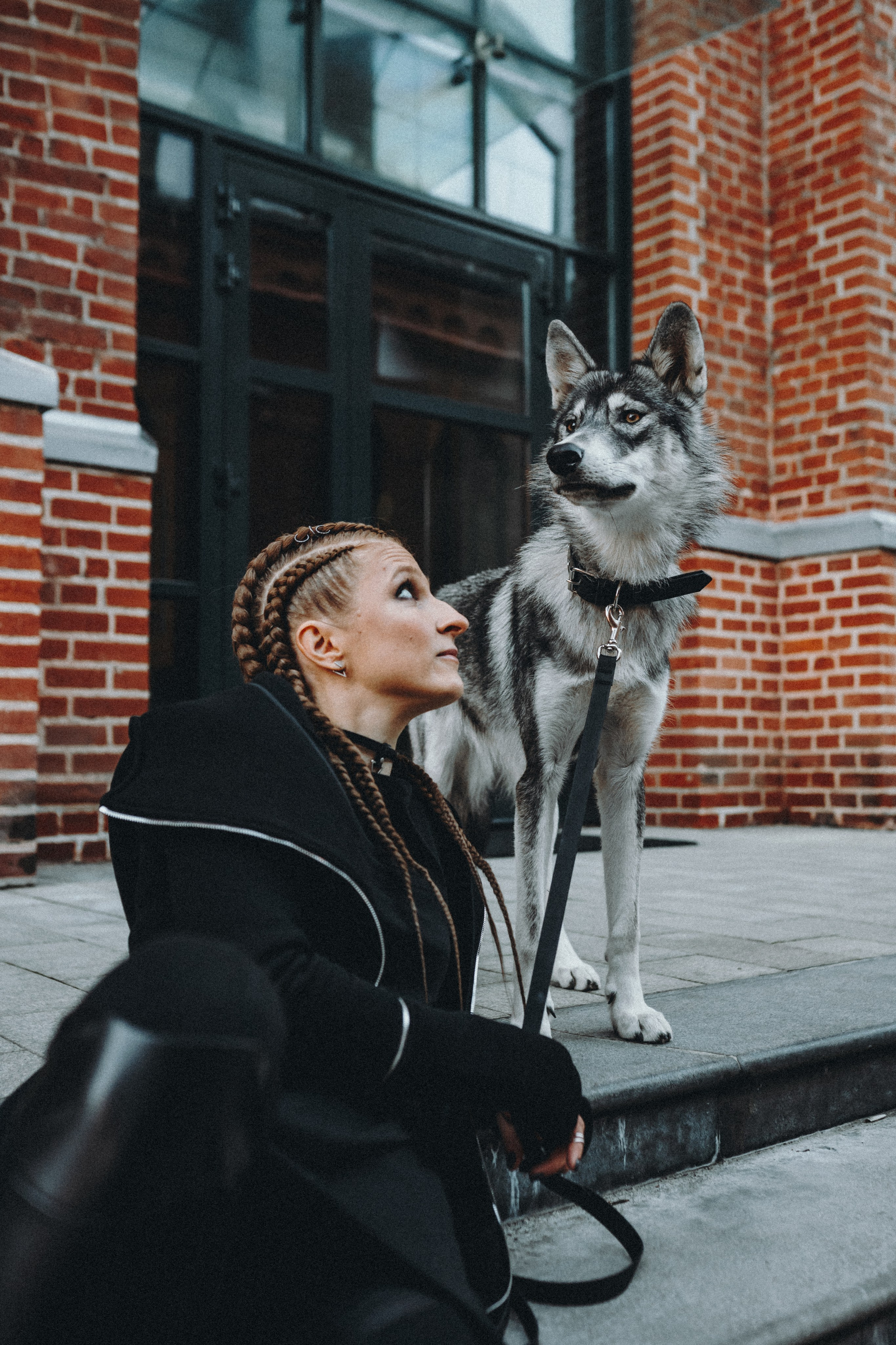 Вика и Кора. Семейный фотограф анималист Ананьева Мария — Москва