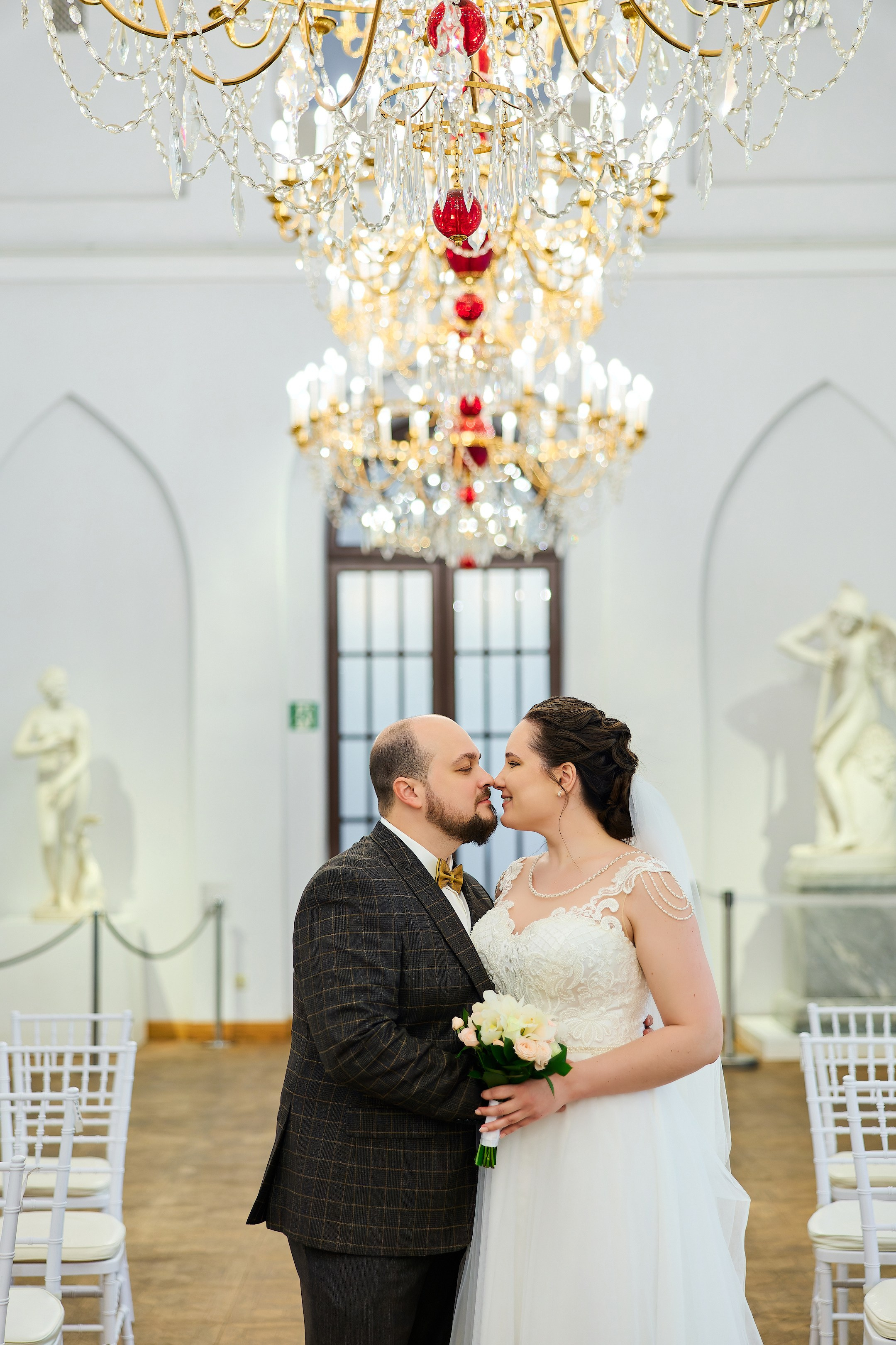 Свадебная фотосессия в Царицыно. Свадебный фотограф Сергей Колбинский