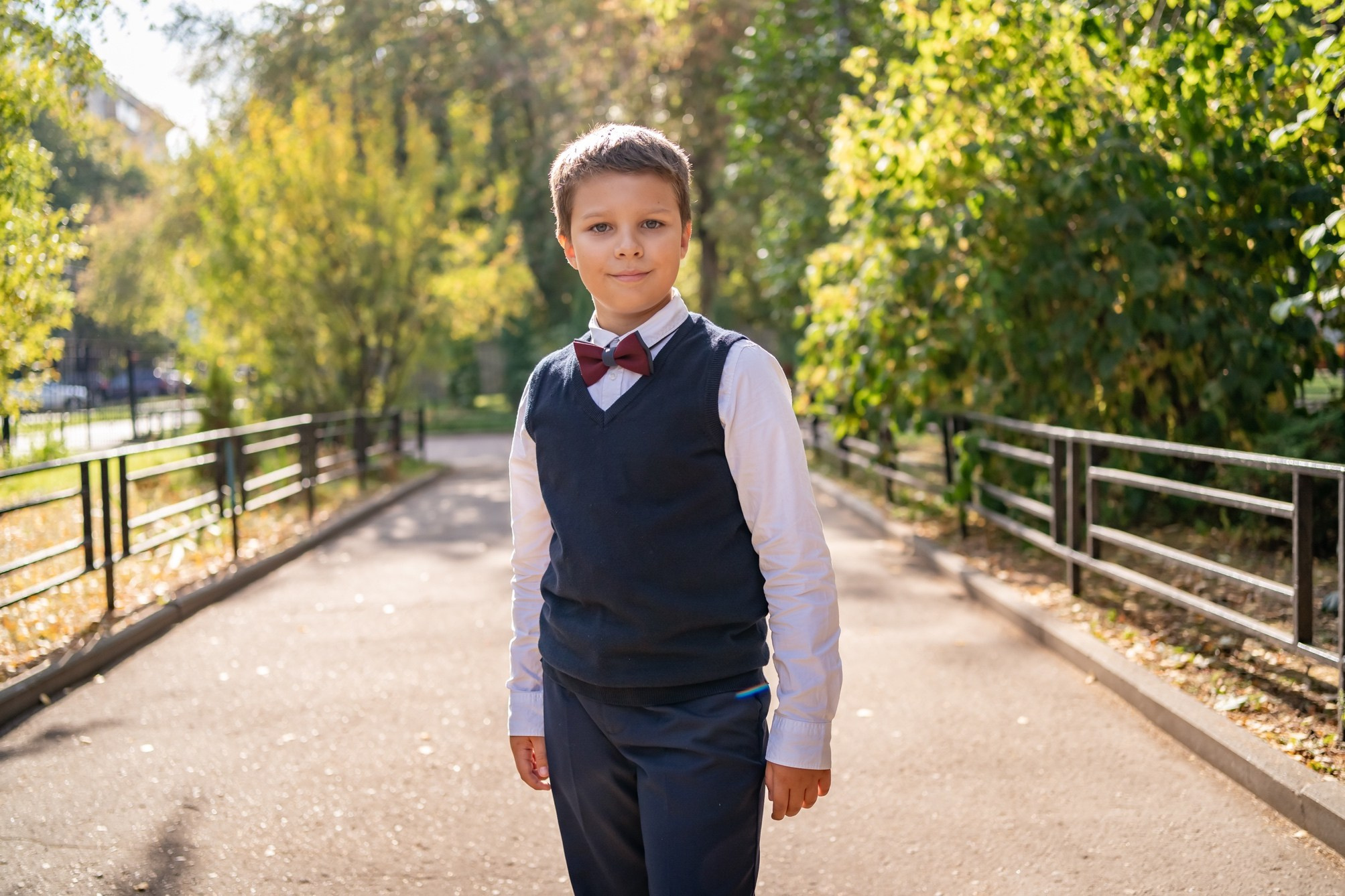 Выпускники начальной школы. Семейный фотограф Варвара Сорока в городе Москве