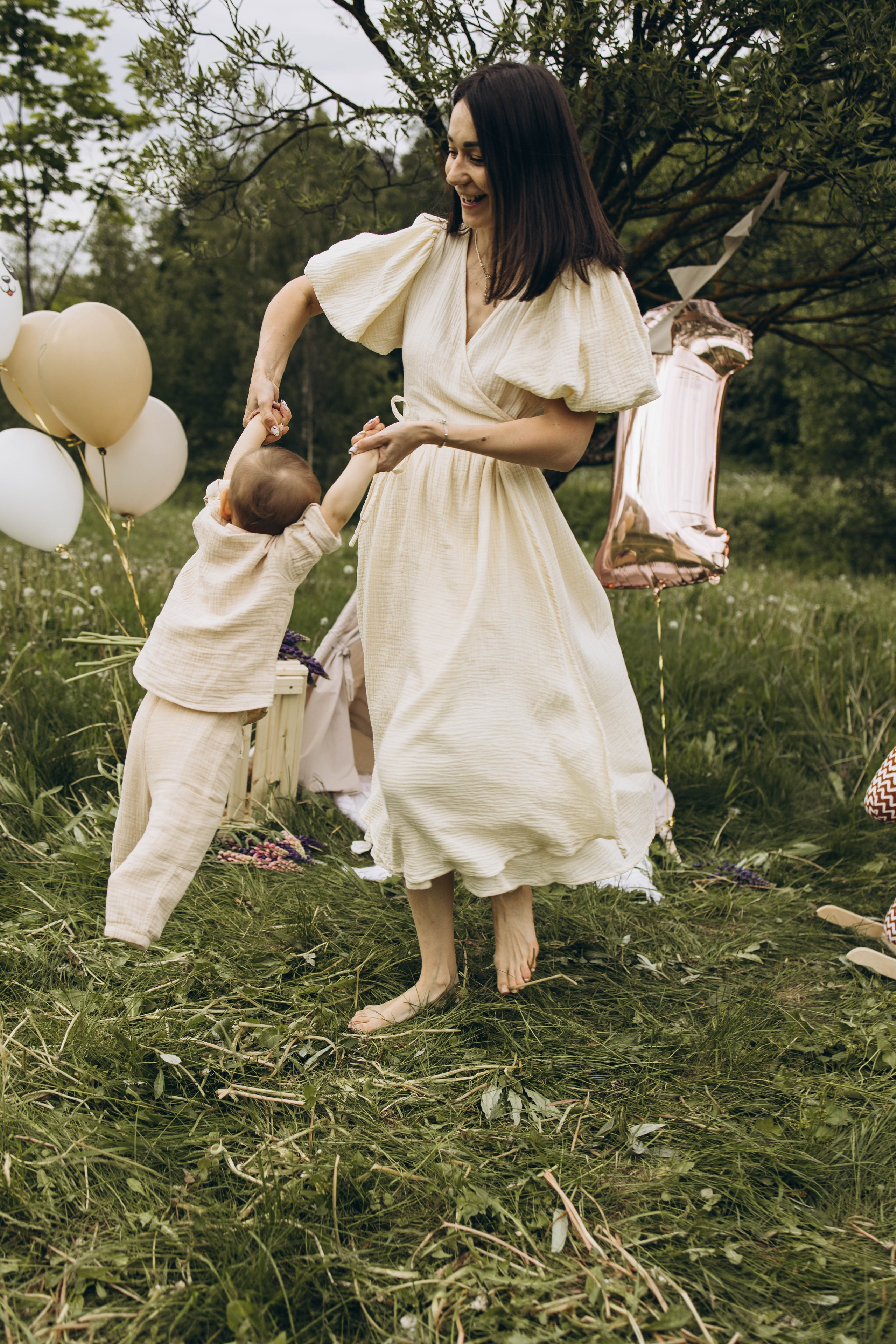 Маша, Женя, Ариана и Мирон. Семейный фотограф в Москве Виктория Ястребинская