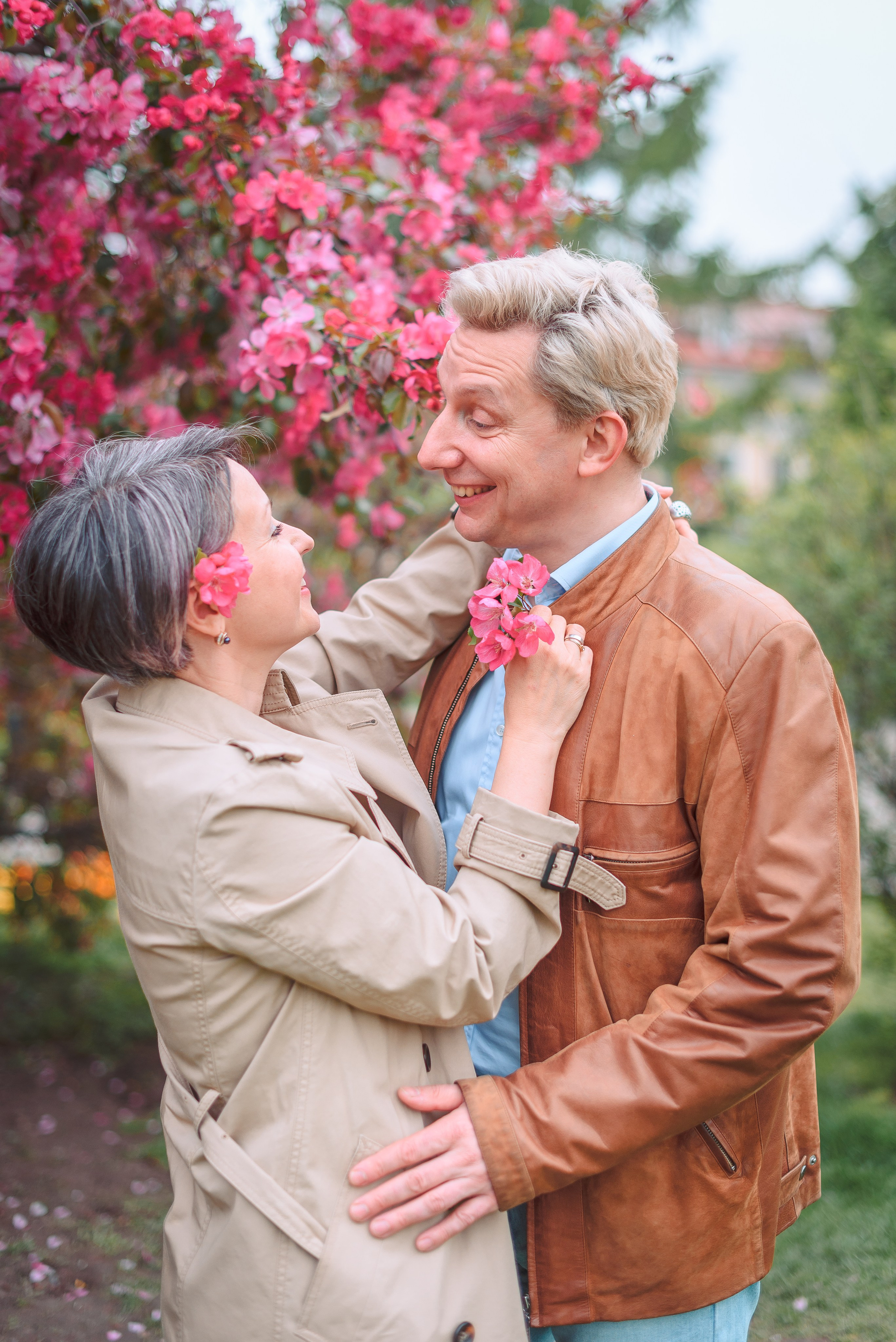 Весенняя прогулка Виктора и Наталии. Свадебный и семейный фотограф в Москве Юлия Винник
