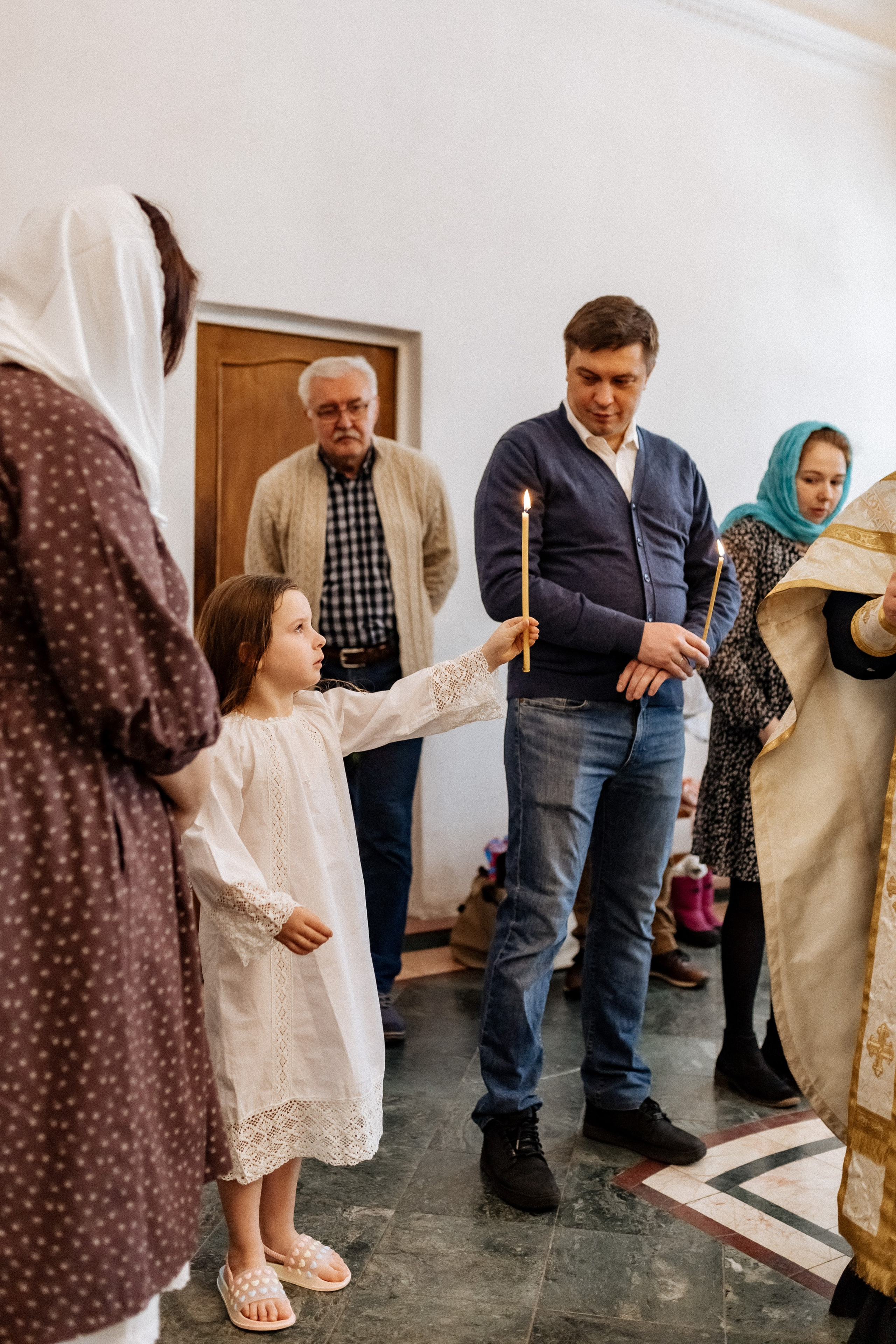 Крещение. Церковь иконы Божией Матери Живоносный Источник в Царицыно. Профессиональный фотограф, Москва |Видное Елена Елизарова