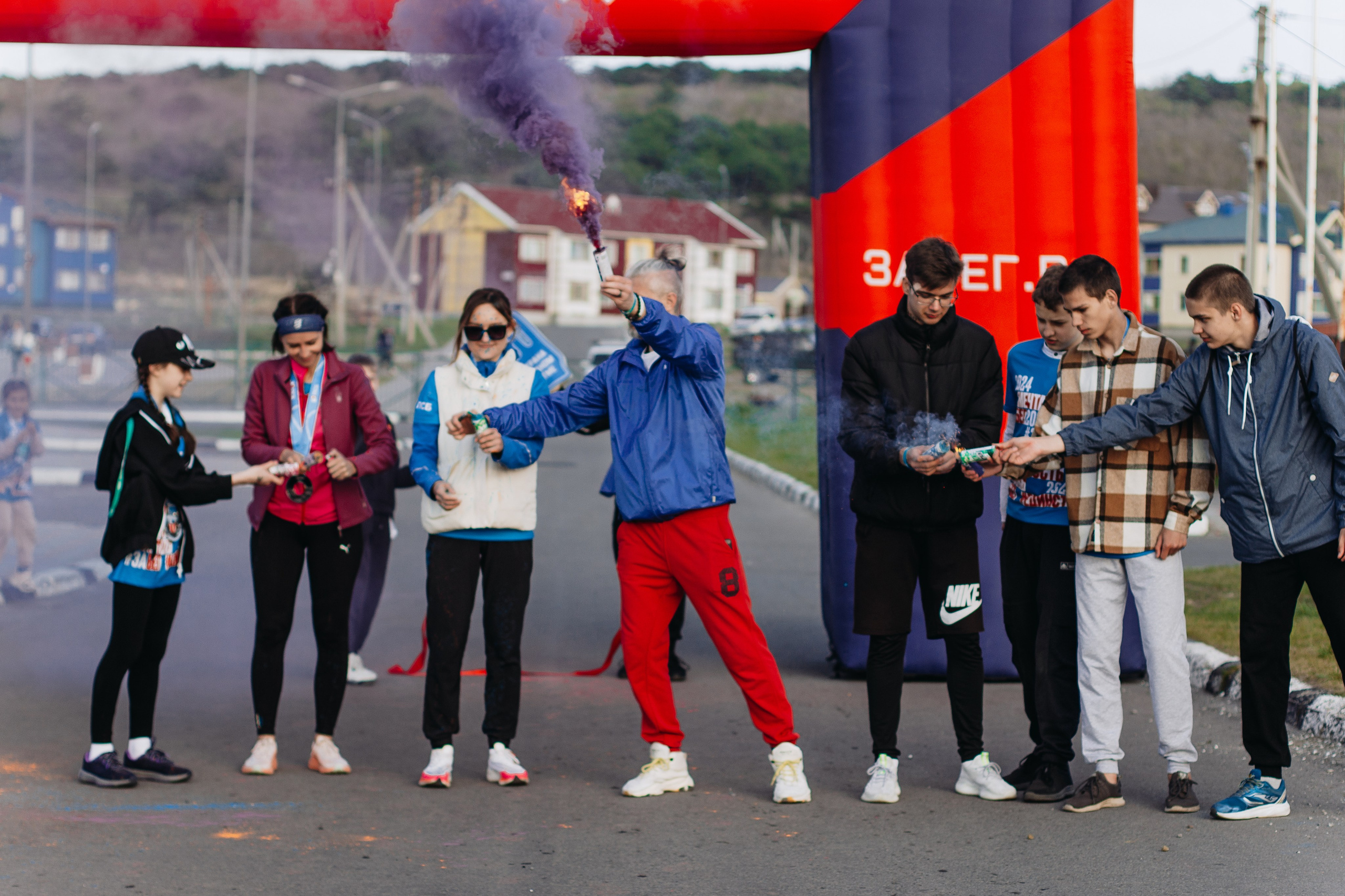 Репортаж ЗАБЕГ РФ 2024 КУРИЛЬСК. Фотограф Итуруп | Курильские острова