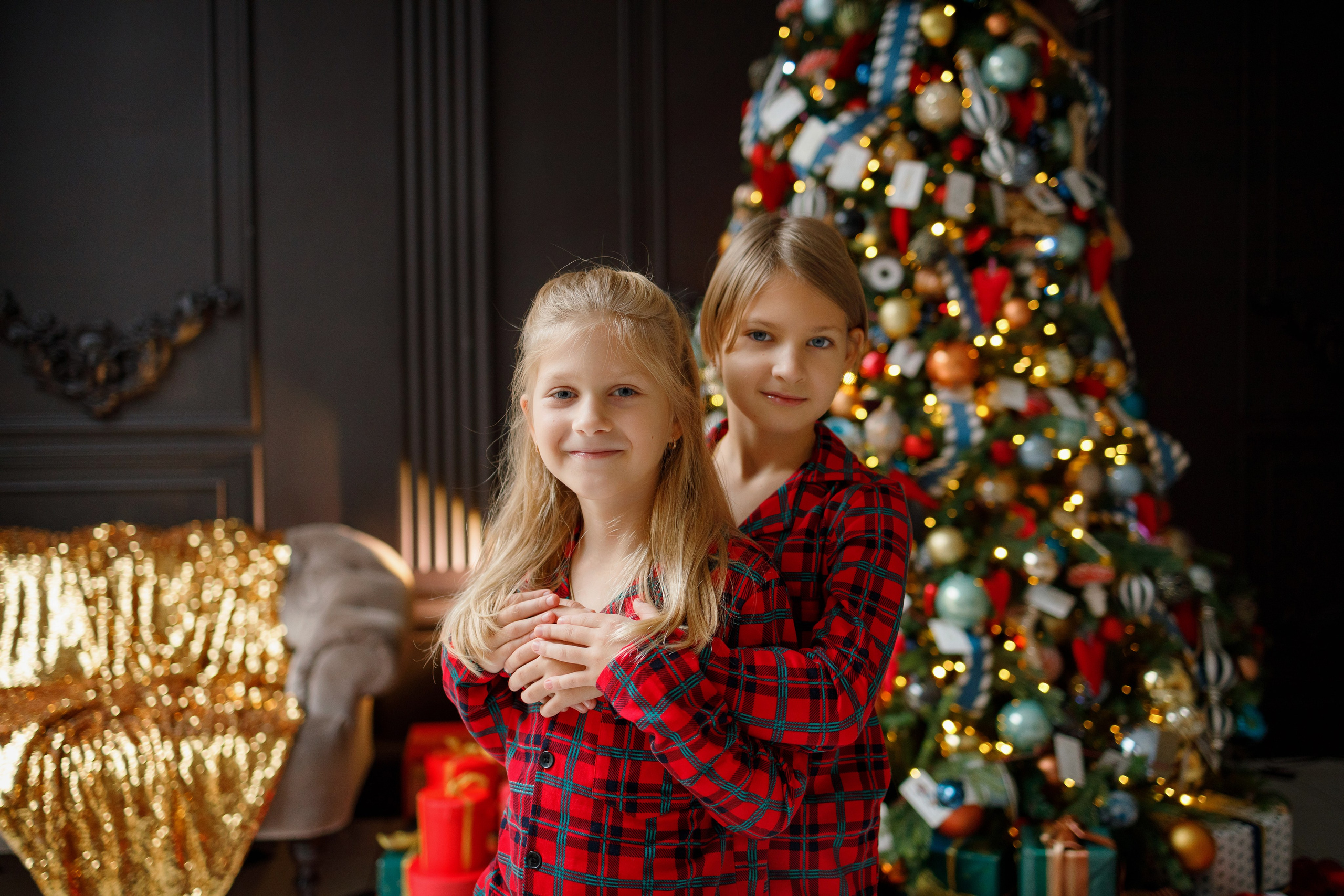 Оля и дочурки. Портретный и семейный фотограф в Москве Стаховская Елена