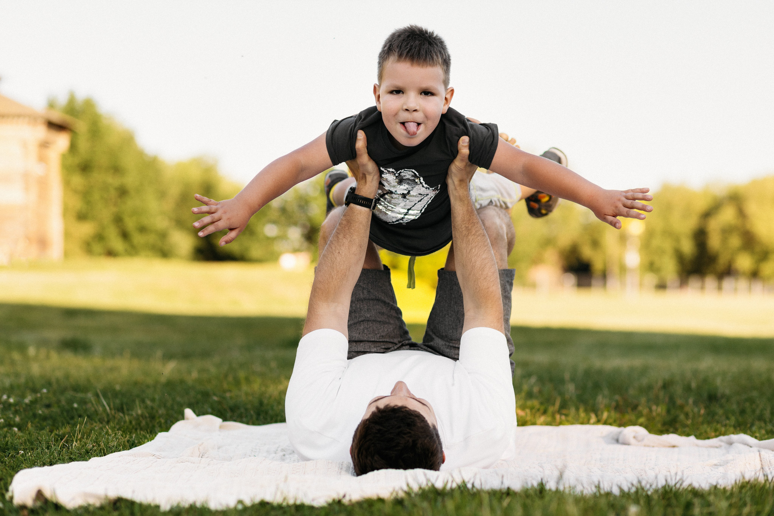 Семейная фотосессия в парке Коломенское. Портретный и семейный фотограф в Москве Мария Рослякова