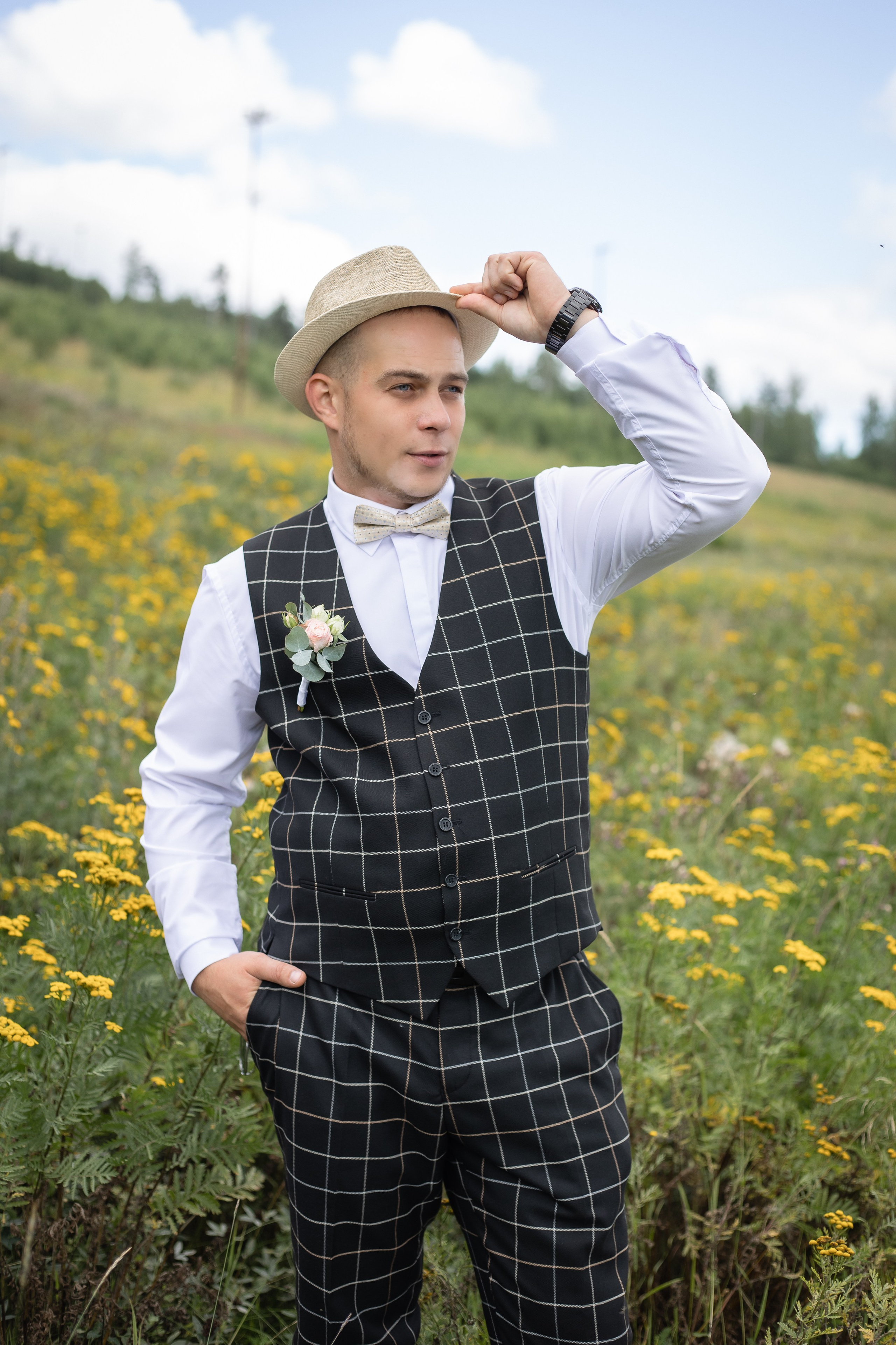 Свадебная фотосессия за городом. Фотограф Татьяна Орлова