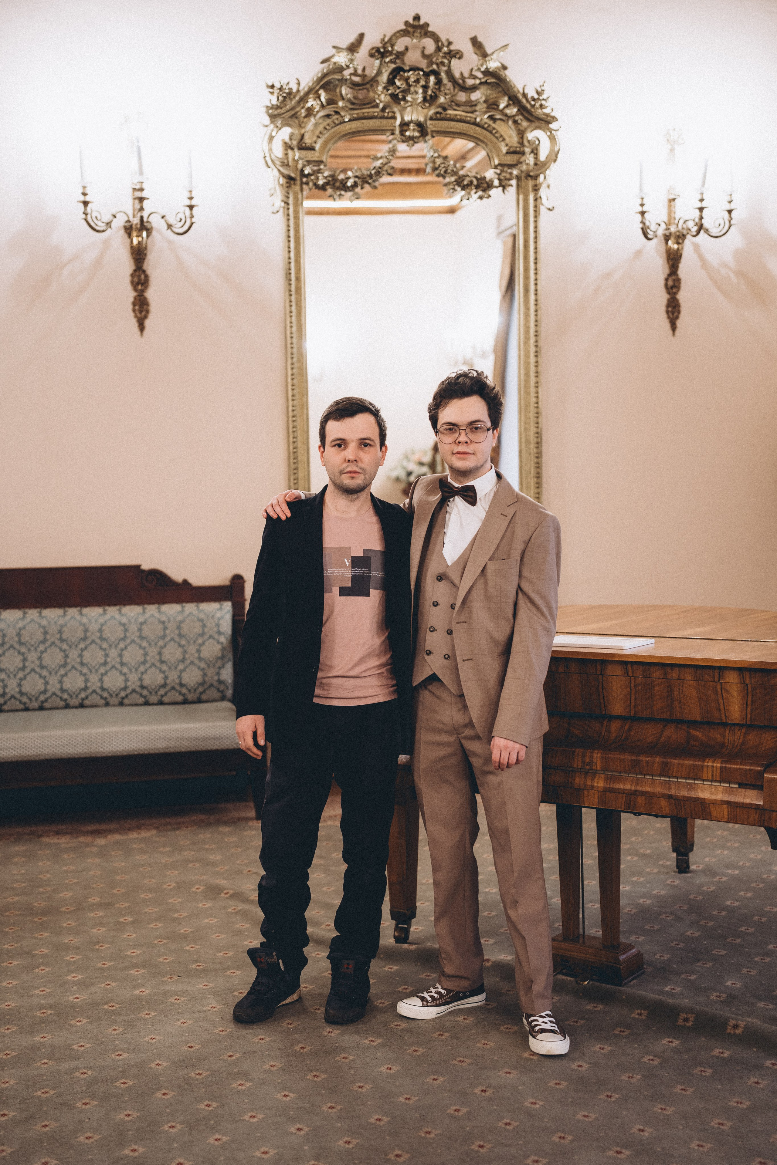 СВАДЕБНАЯ СЬЕМКА ВО ВТОРОМ ДВОРЦЕ С ГОСТЯМИ И ПРОГУЛКА В ТАВРИЧЕСКОМ САДУ. Профессиональный фотограф, Санкт-Петербург — Виктория Богомолова