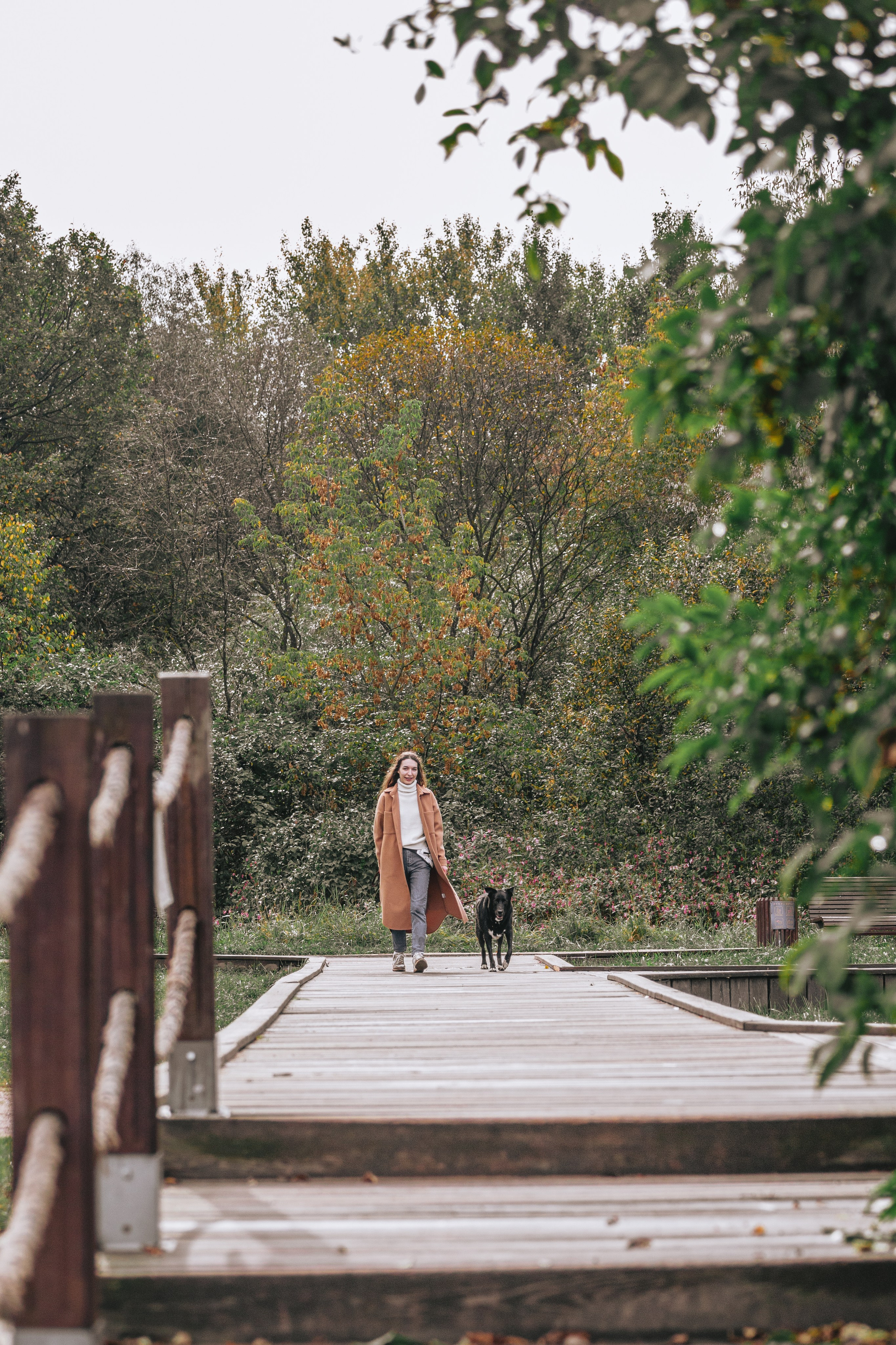 Юля и Фортуна. Фотограф-анималист Татьяна Степанова