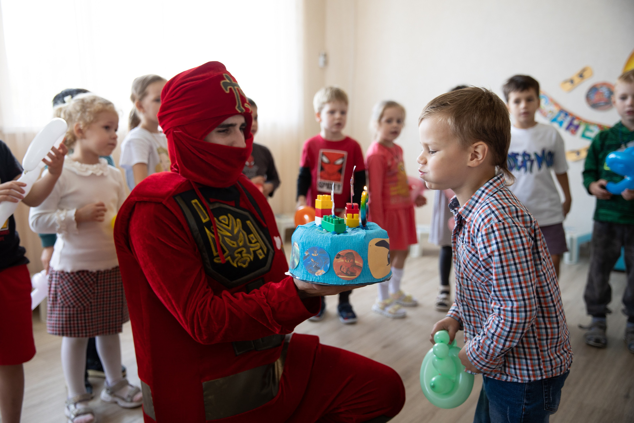 День рождения в детском саду. Школьный фотограф в Краснодаре Юлия Войлова