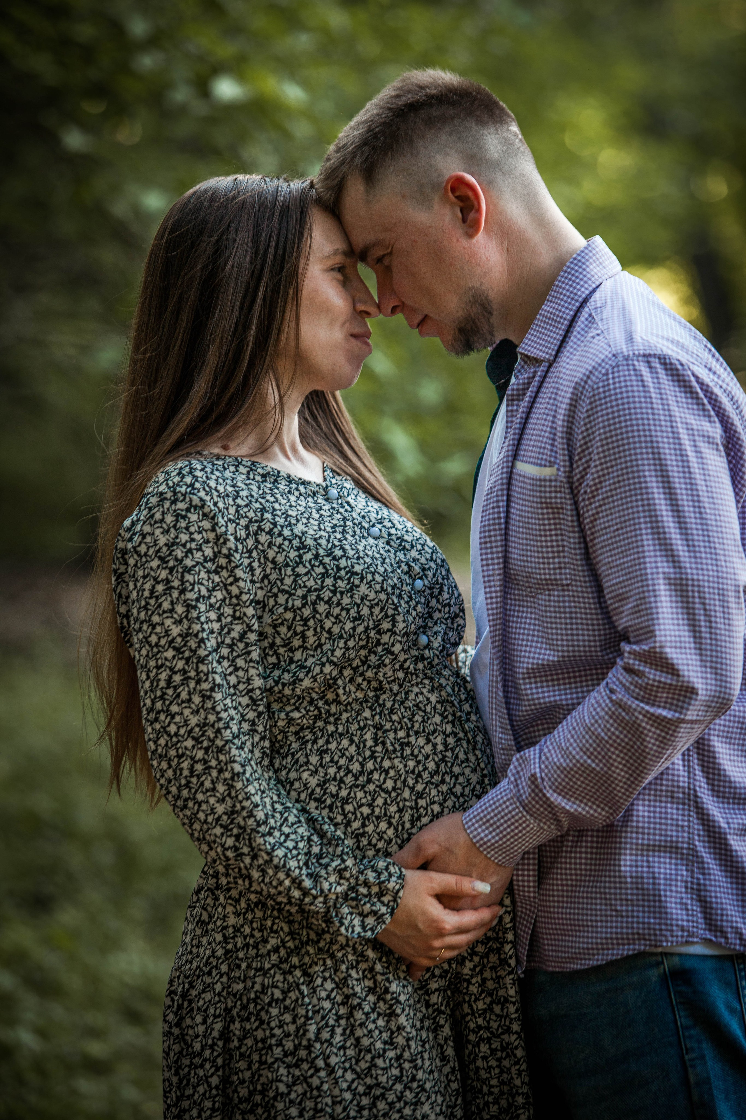 Съемка «В ожидании» Елена и Максим