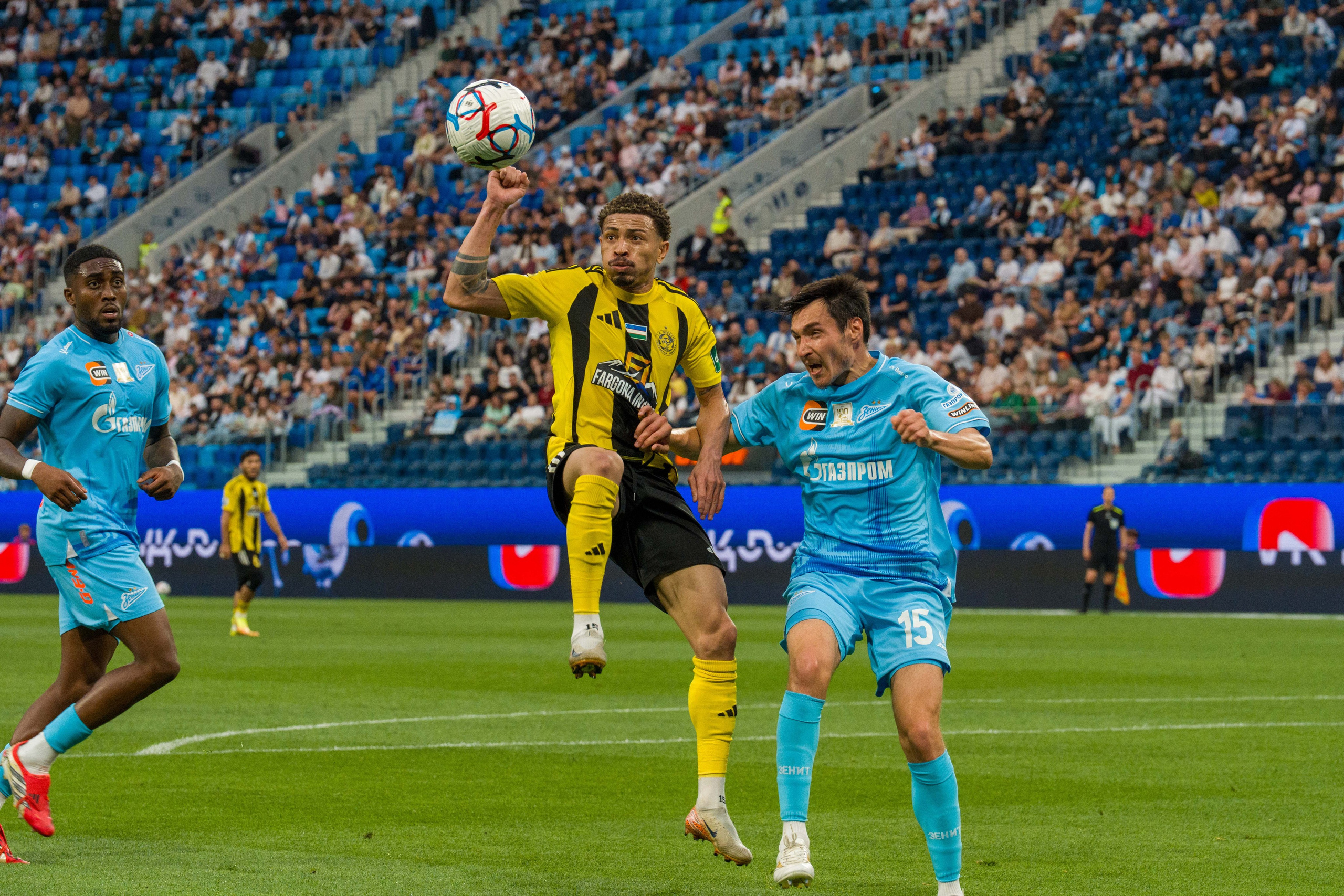 Zenit vs Neftchi 4-1 — Winline Super Series photo gallery, Gazprom Arena | Anton Gauf