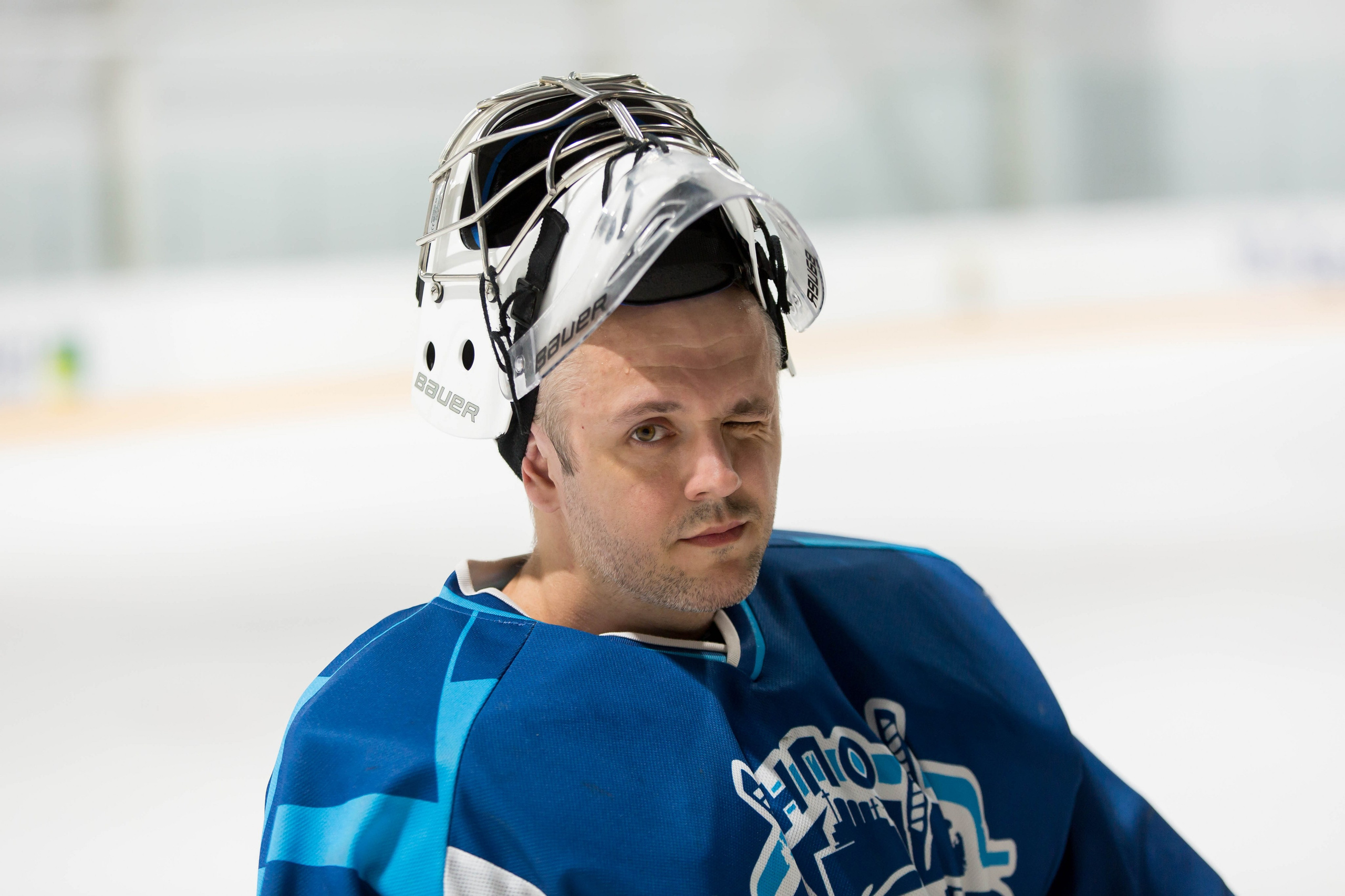 Хоккей для НПО «Аврора». Снимаю съемки