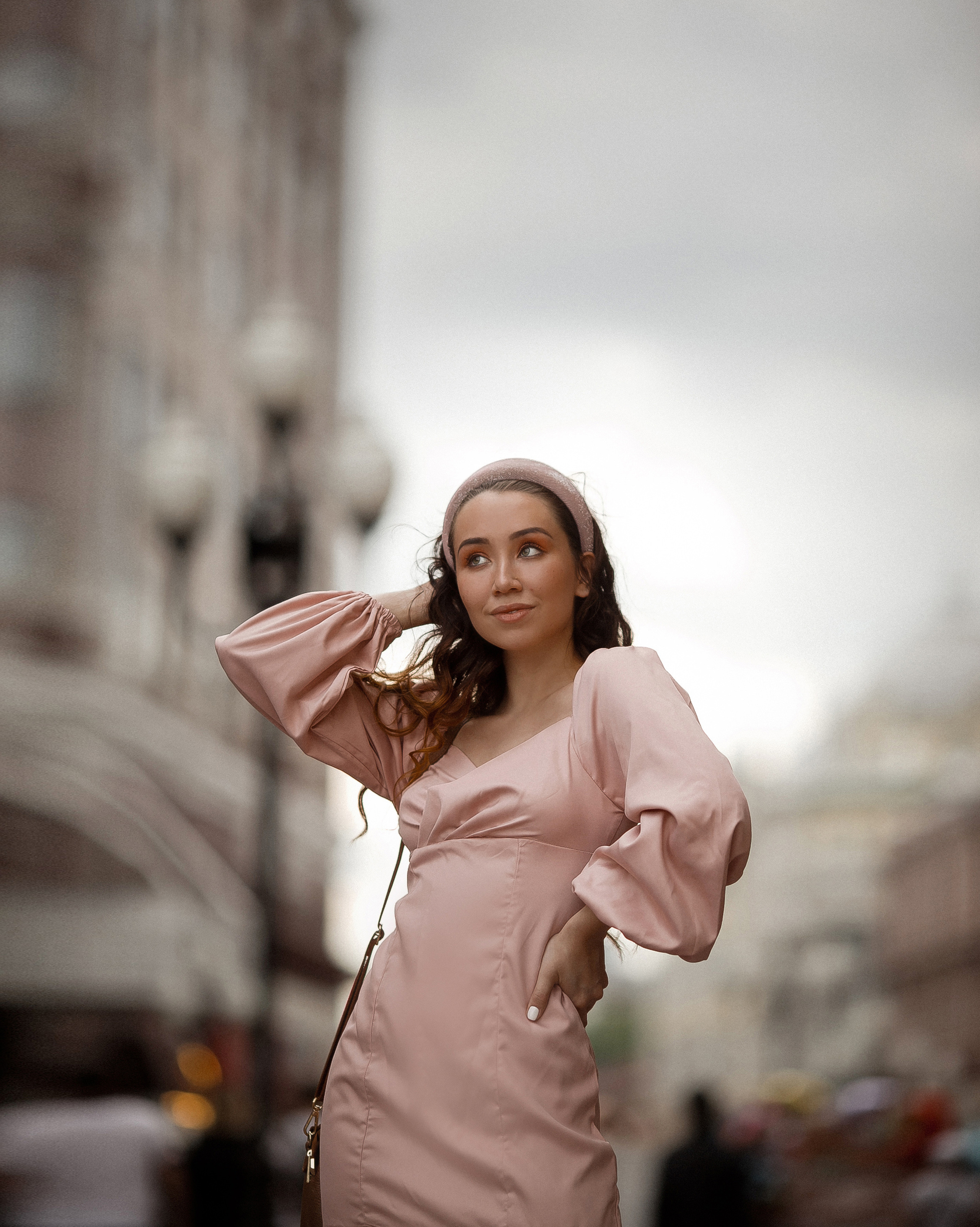 Виктория. Прогулка на Арбате. Фотограф