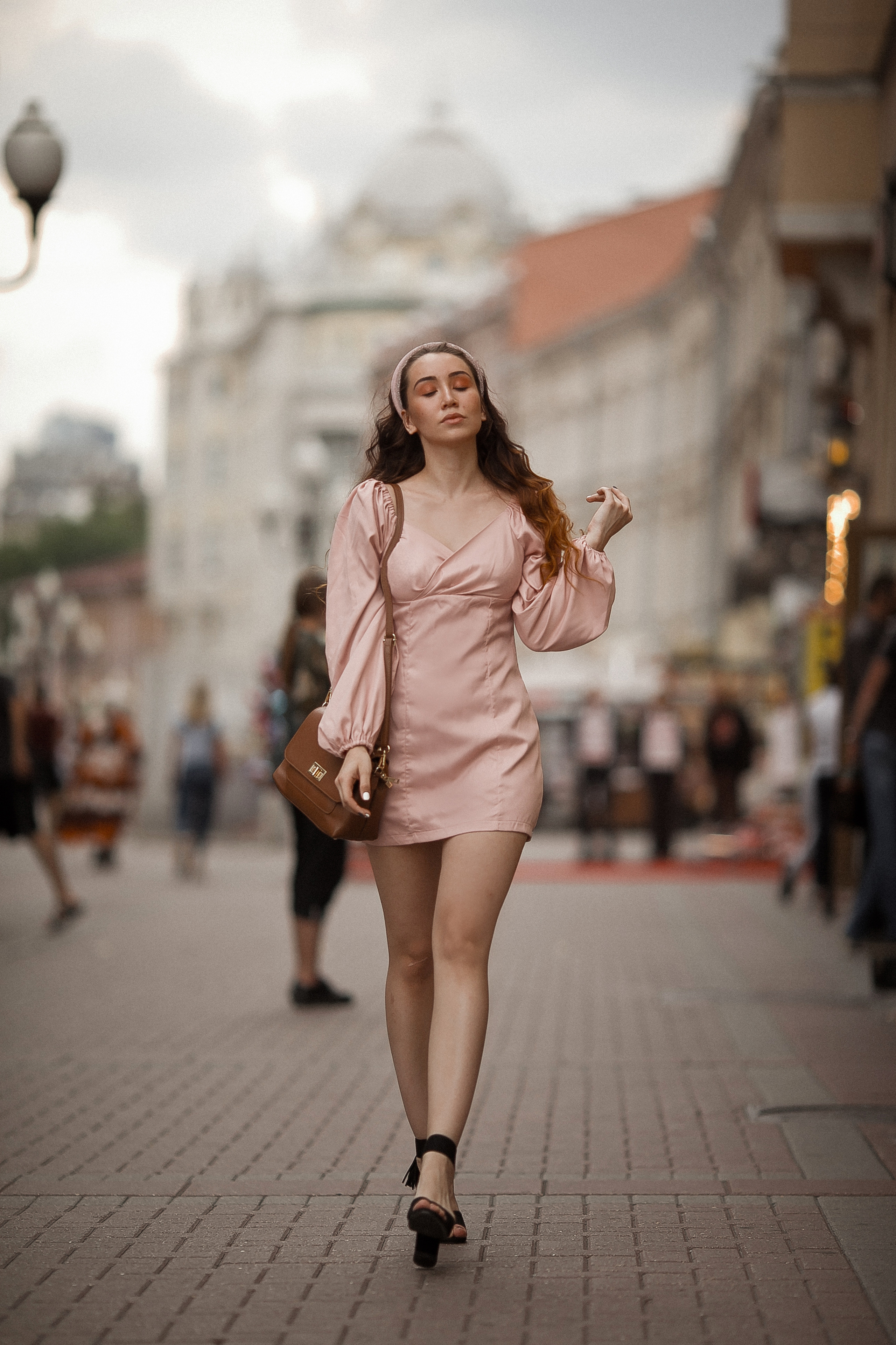 Виктория. Прогулка на Арбате. Фотограф