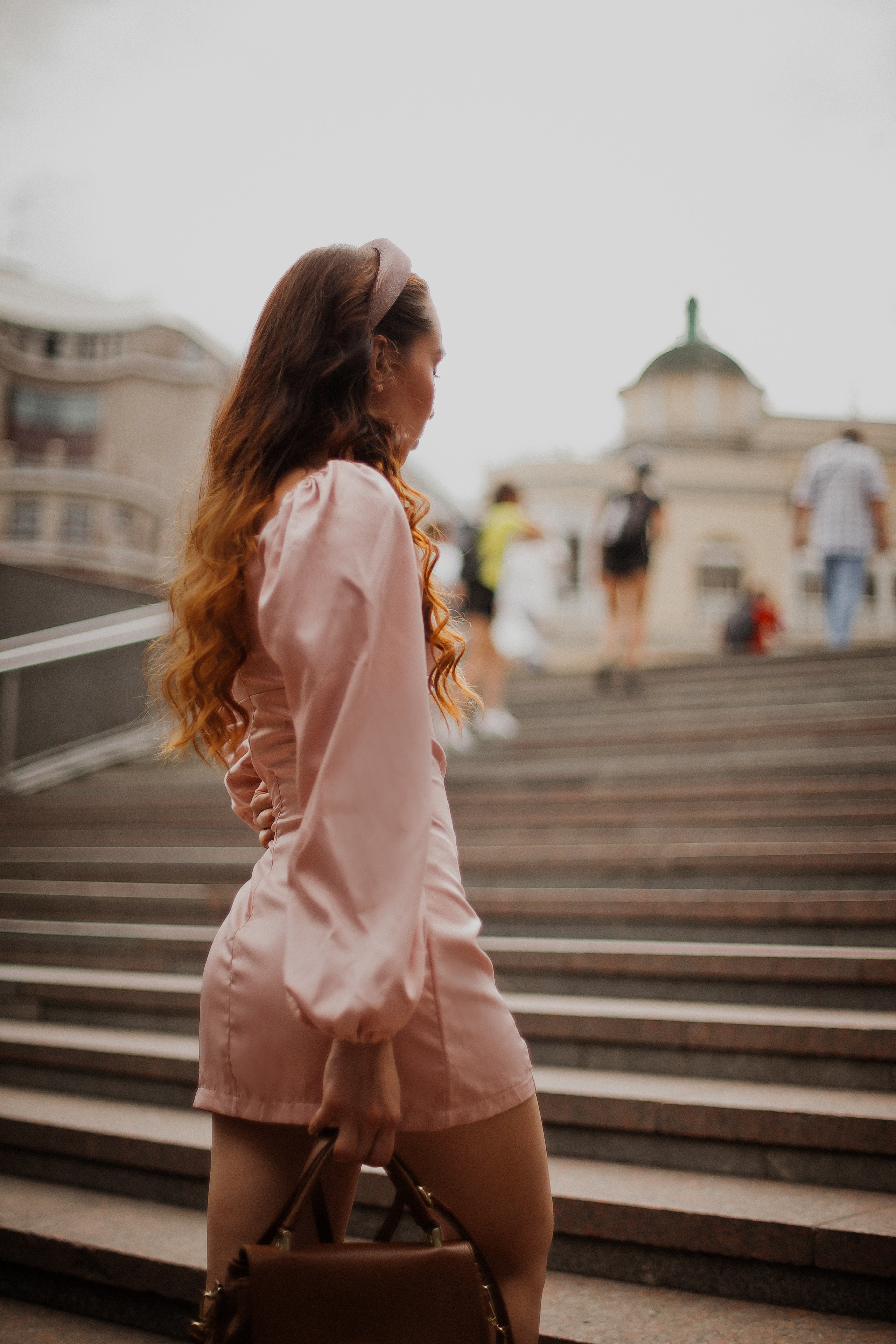 Виктория. Прогулка на Арбате. Фотограф