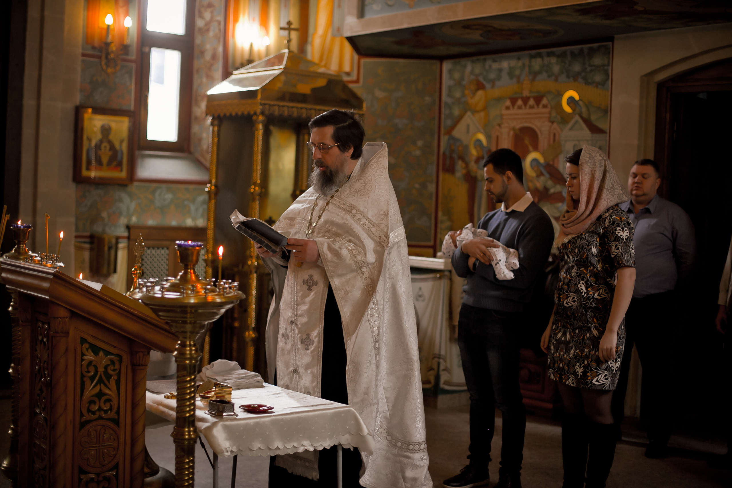 Крещение Валеры. Фотограф