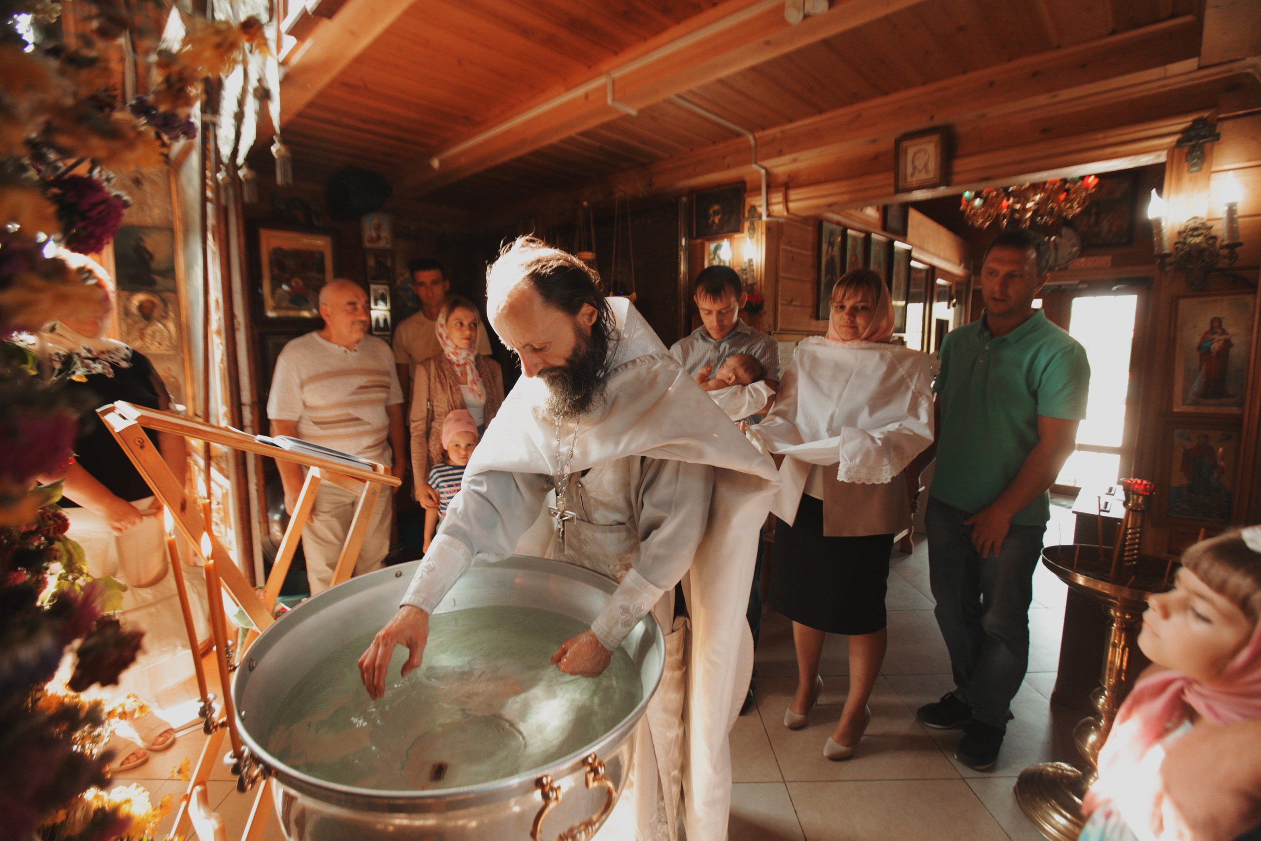 Крещение Вероники. Фотограф