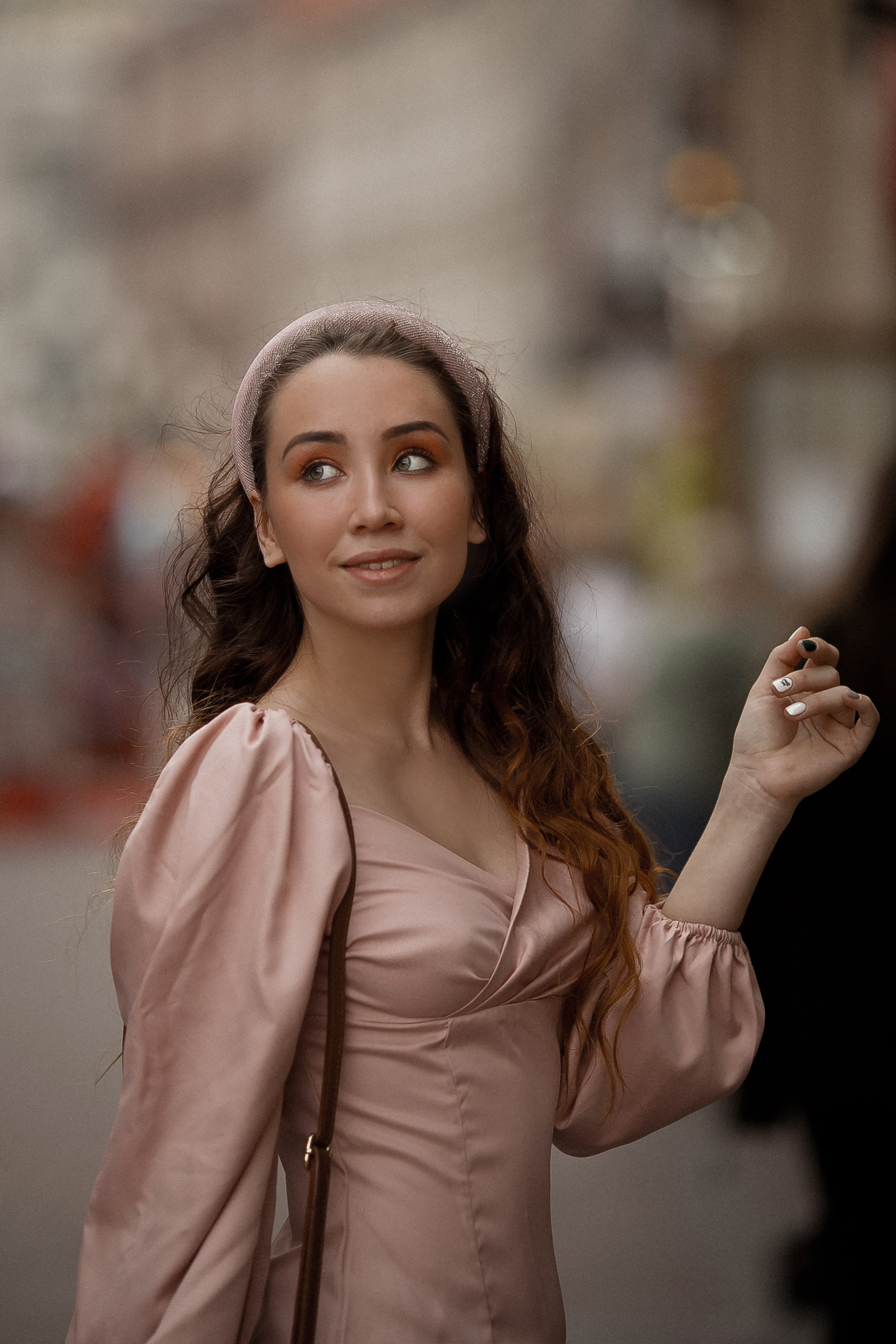 Виктория. Прогулка на Арбате. Фотограф