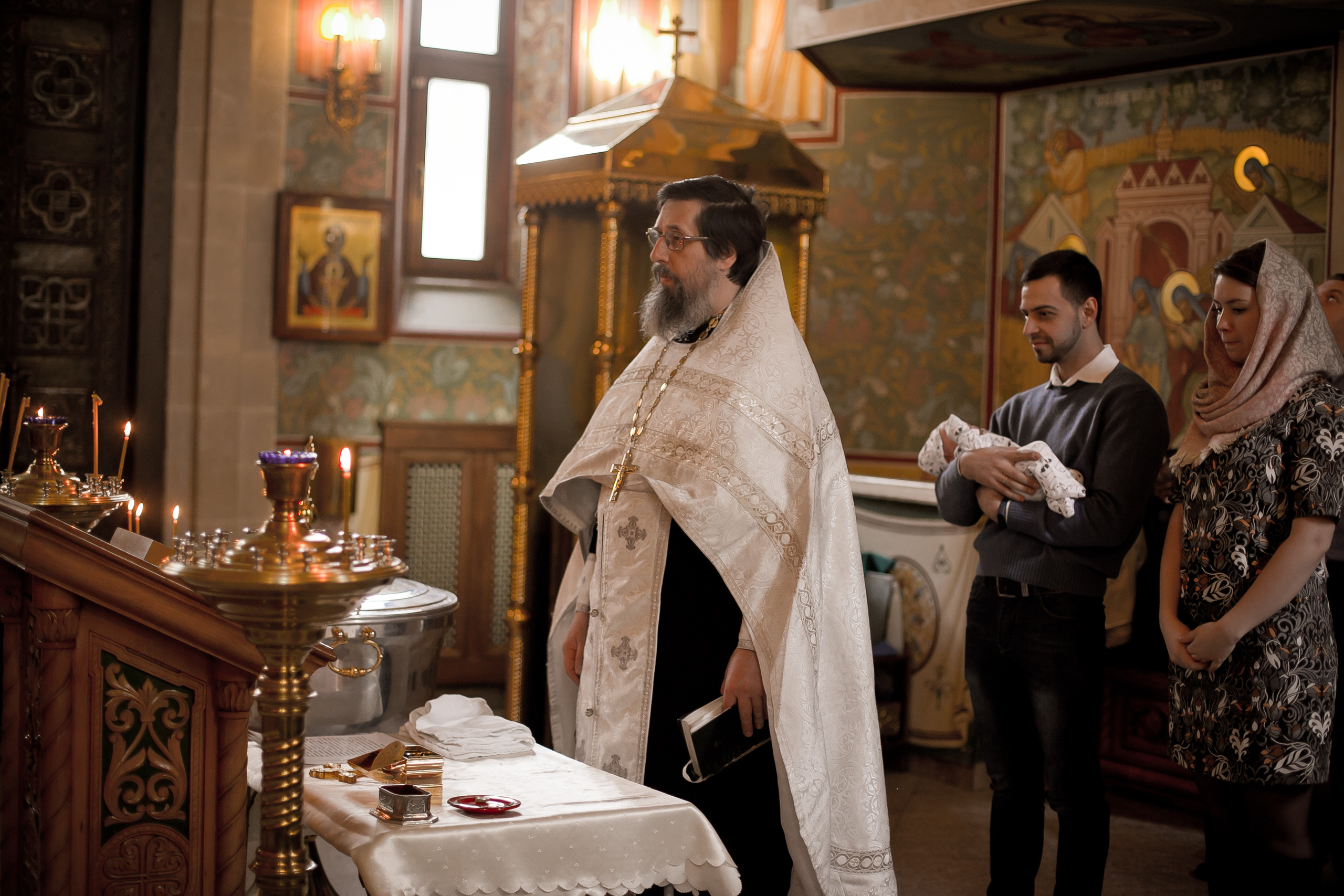 Крещение Валеры. Фотограф